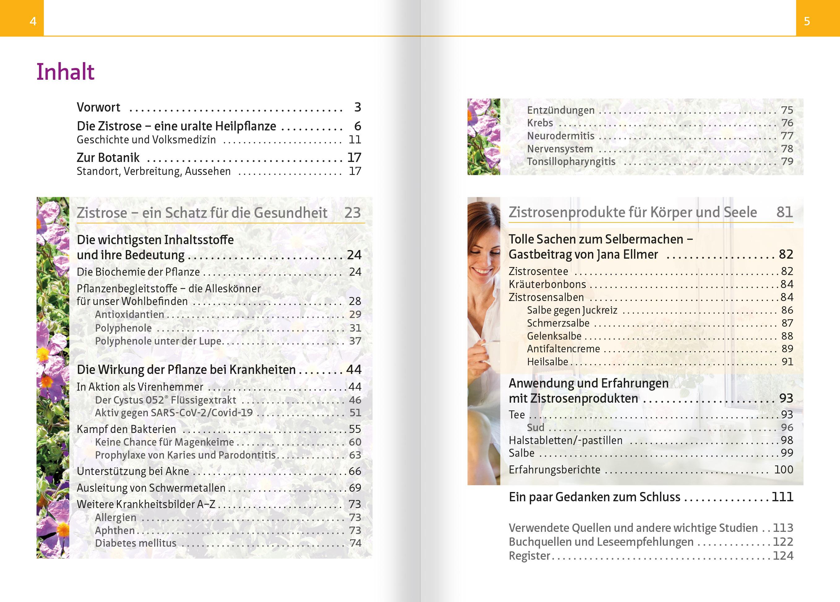 Beispielinhalt (Bild) Zistrose. Kompakt-Ratgeber