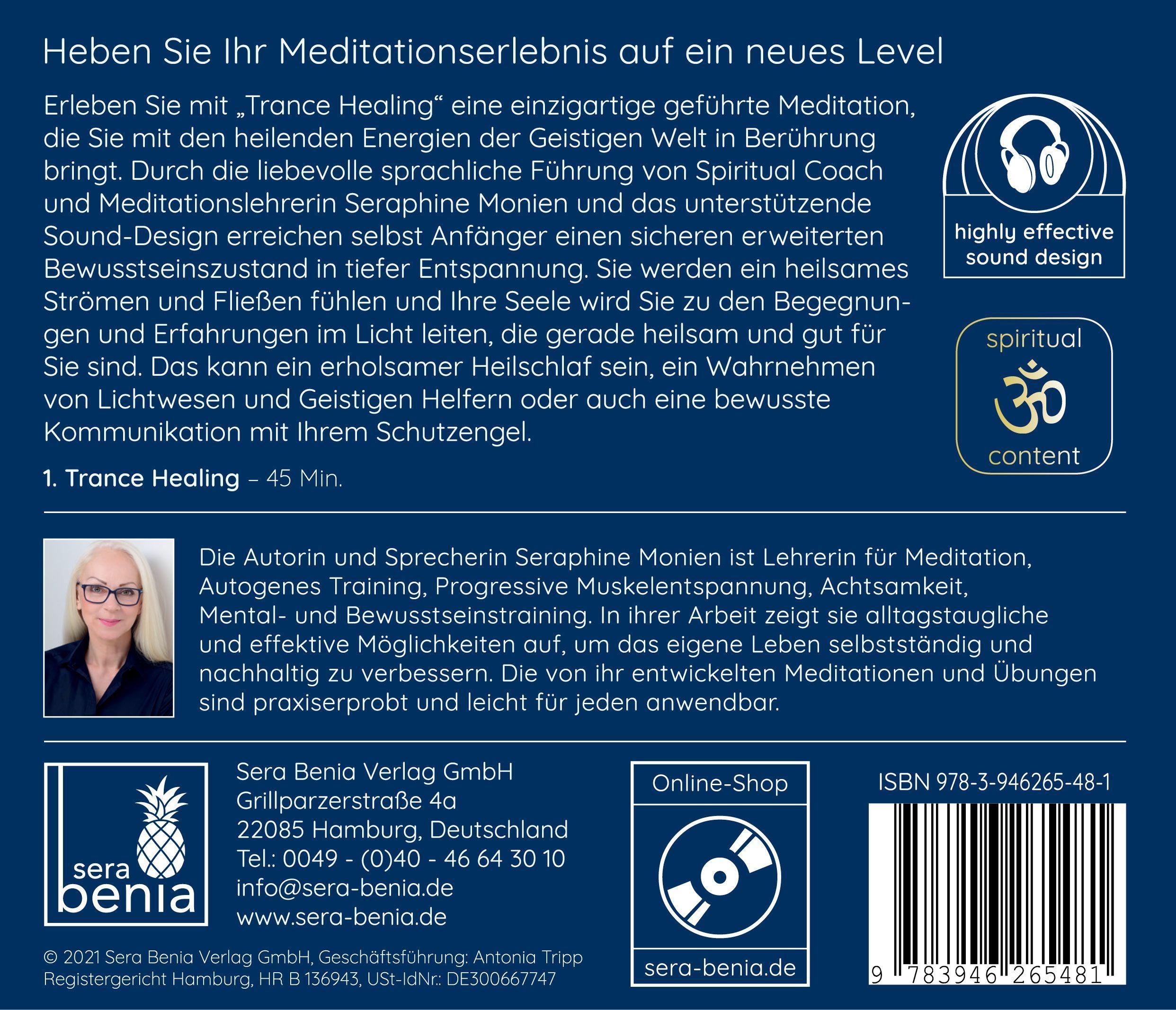 Beispielinhalt (Bild) Trance Healing | Mit Heilenergie aus der Geistigen Welt die Selbstheilungskräfte aktivieren | geführte Meditation | Engel-Meditation | Heilmeditation