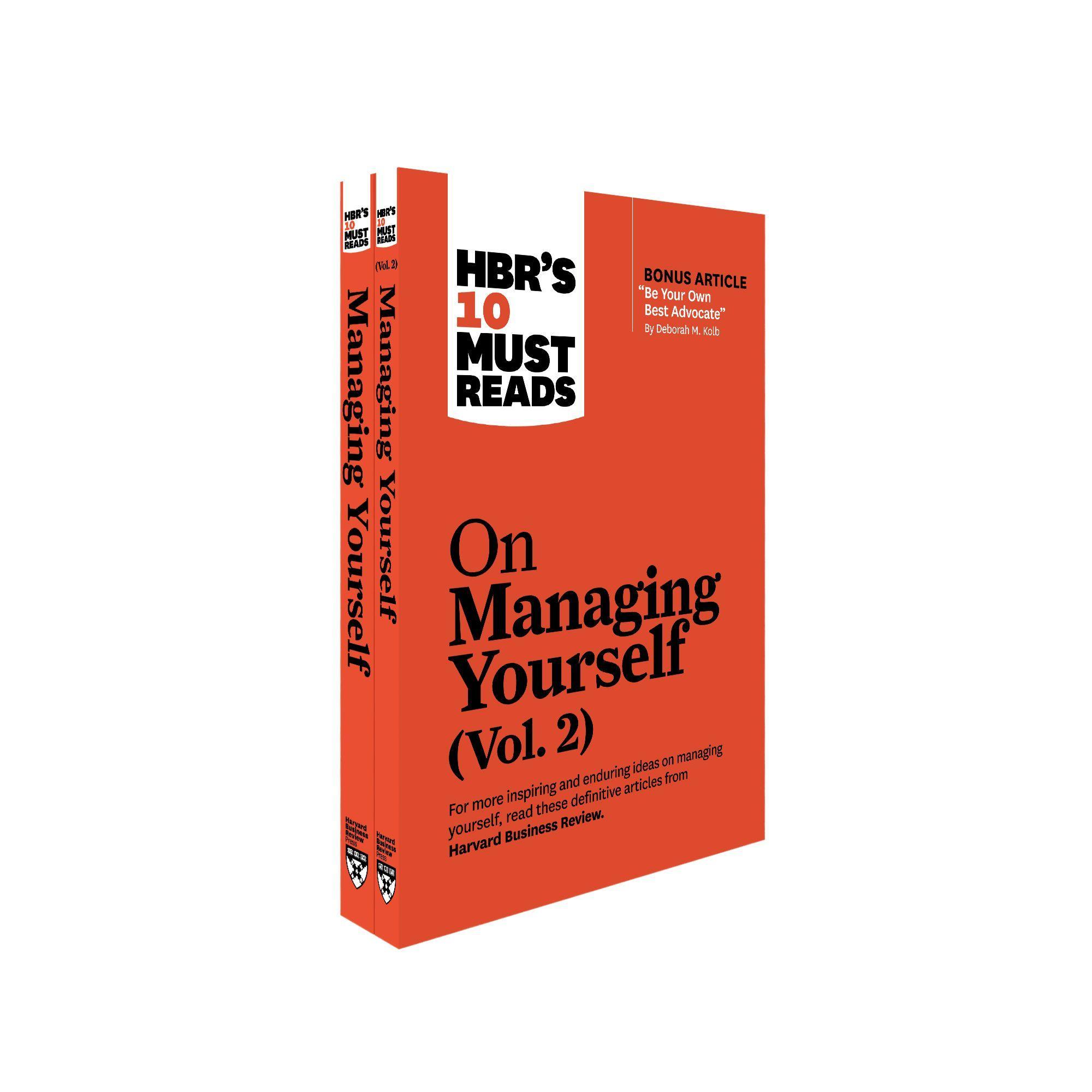 Vorderes Coverbild Hbr's 10 Must Reads on Managing Yourself 2-Volume Collection