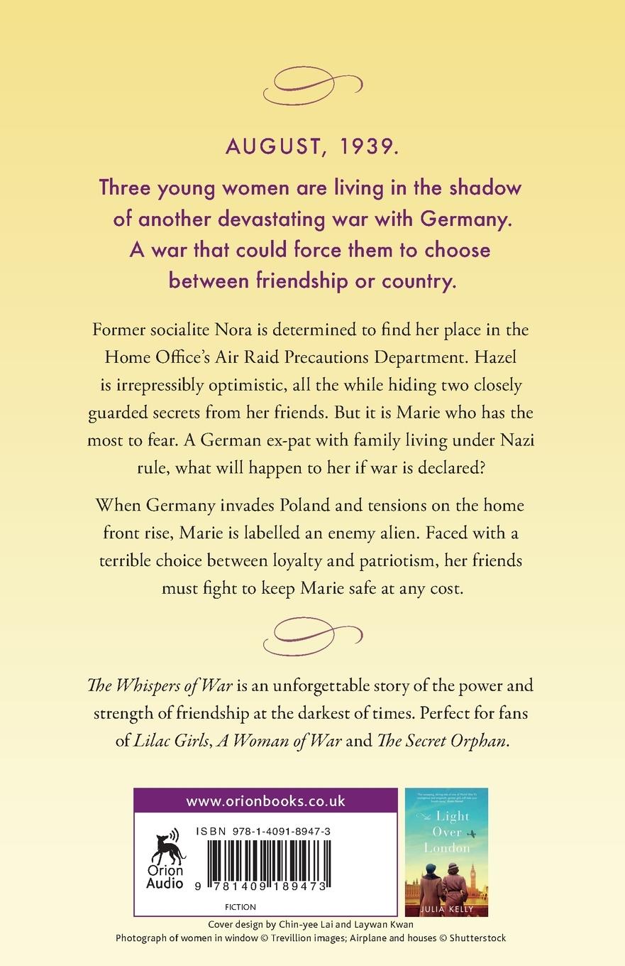 Rückseitencover The Whispers of War