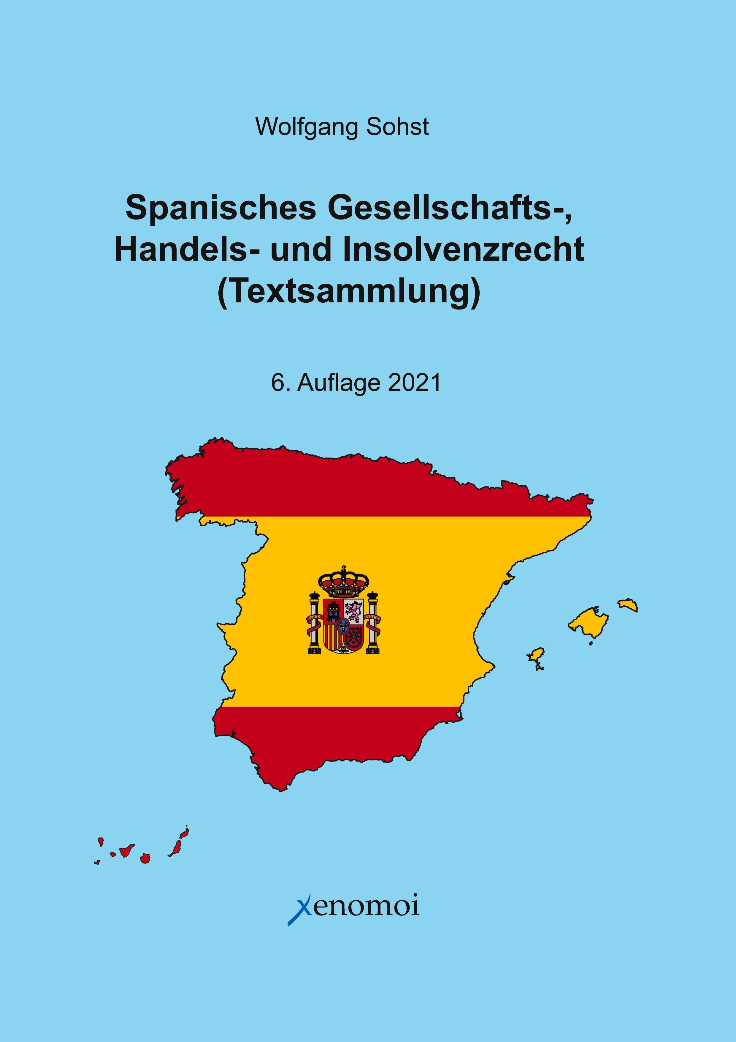 Vorderes Coverbild Spanisches Gesellschafts-, Handels- und Insolvenzrecht