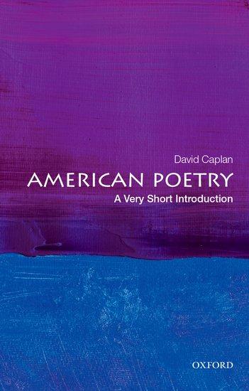 Vorderes Coverbild American Poetry