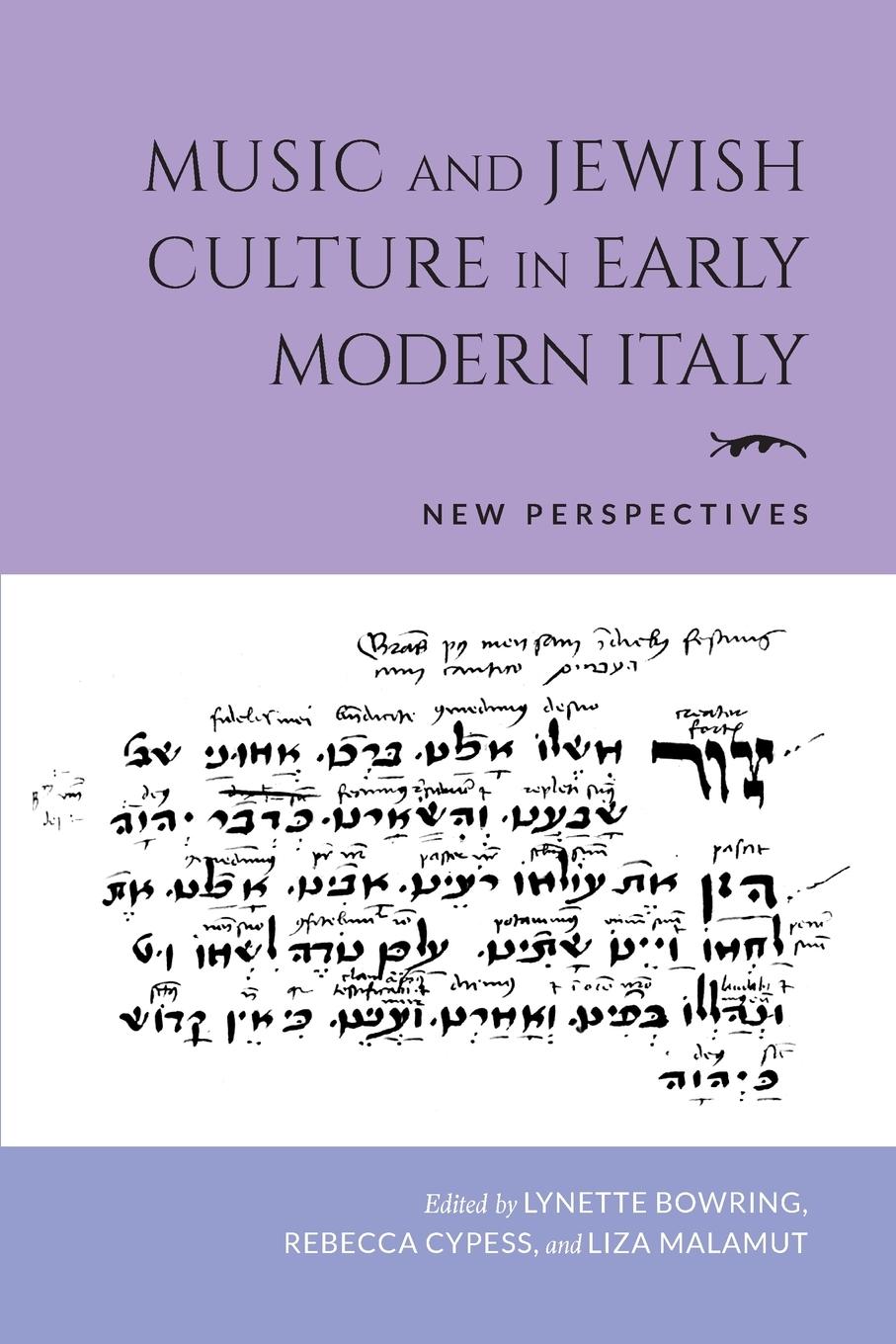 Vorderes Coverbild Music and Jewish Culture in Early Modern Italy
