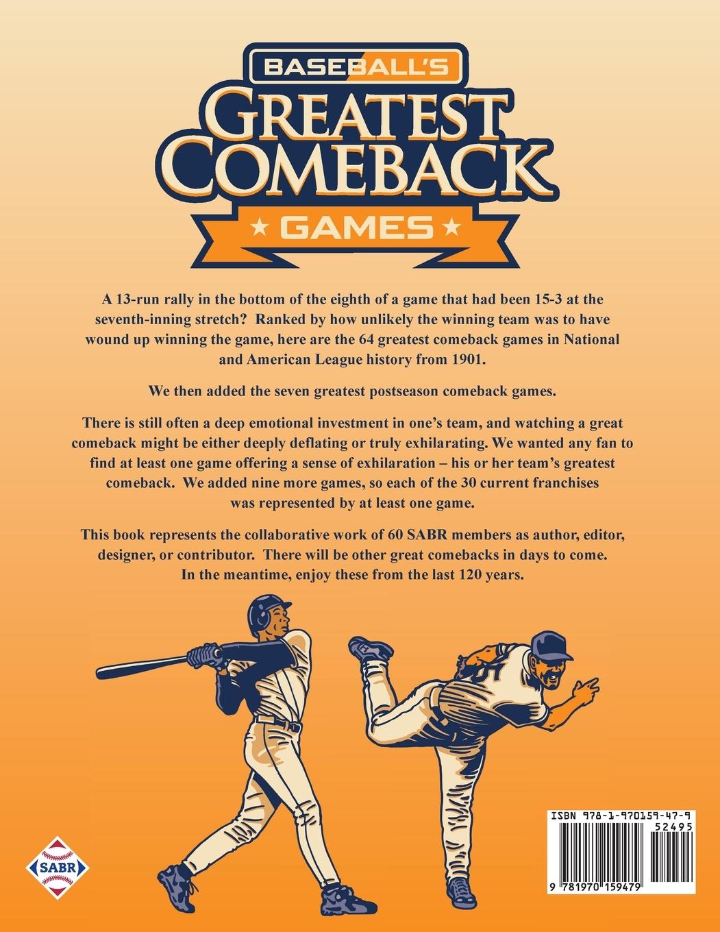Rückseitencover Baseball's Greatest Comeback Games