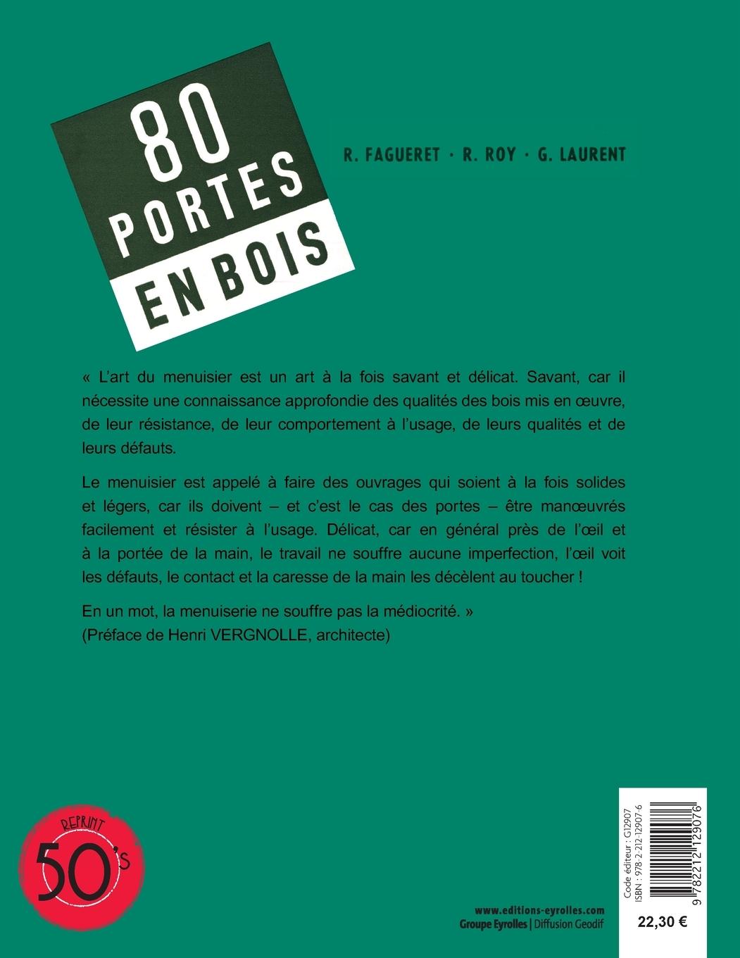 Rückseitencover 80 portes en bois