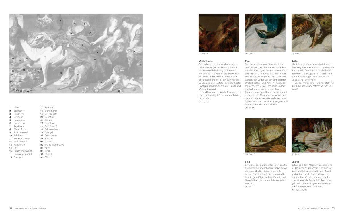 Beispielinhalt (Bild) Stillleben. Meisterwerke der Barockmalerei - Ikonografie, Symbolik und Allegorien. Bildband, Ausstellungskatalog