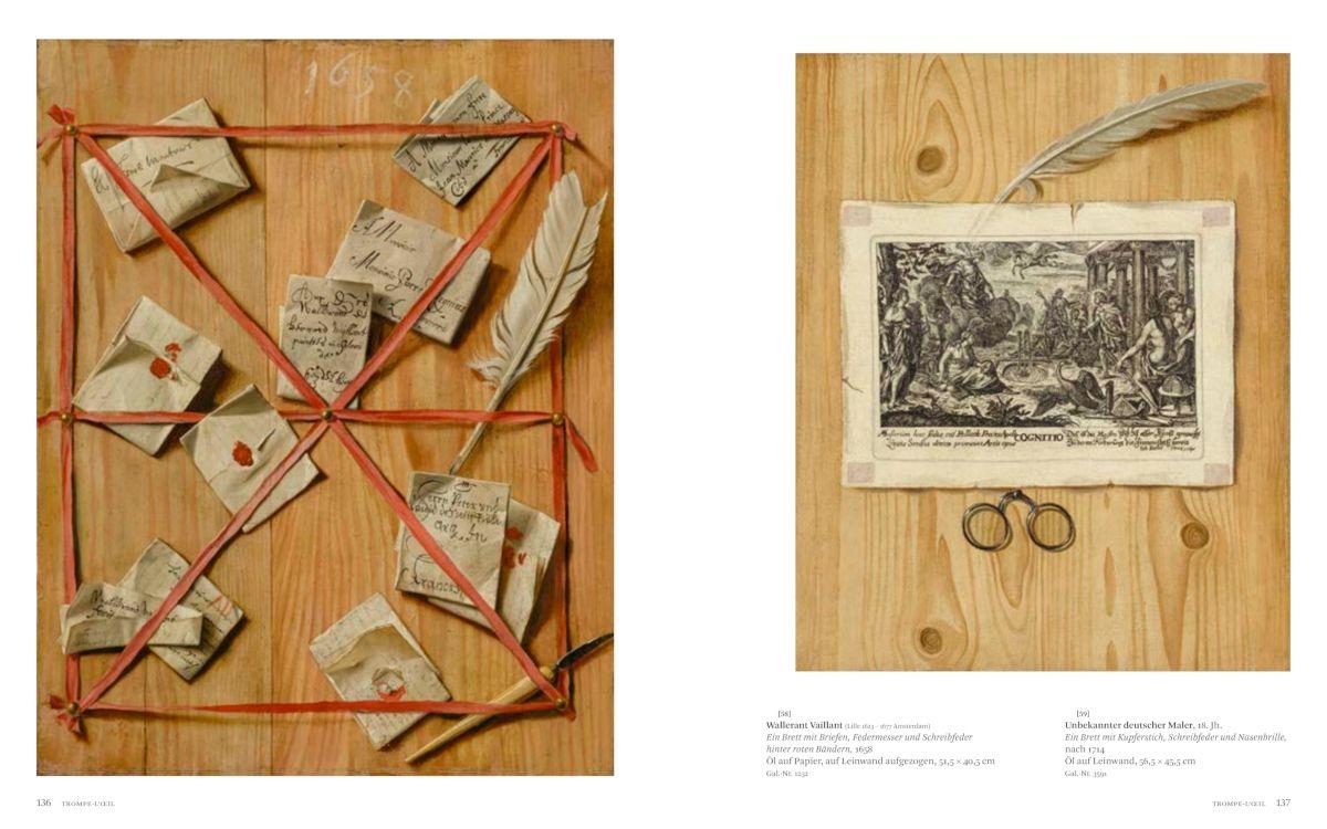 Beispielinhalt (Bild) Stillleben. Meisterwerke der Barockmalerei - Ikonografie, Symbolik und Allegorien. Bildband, Ausstellungskatalog