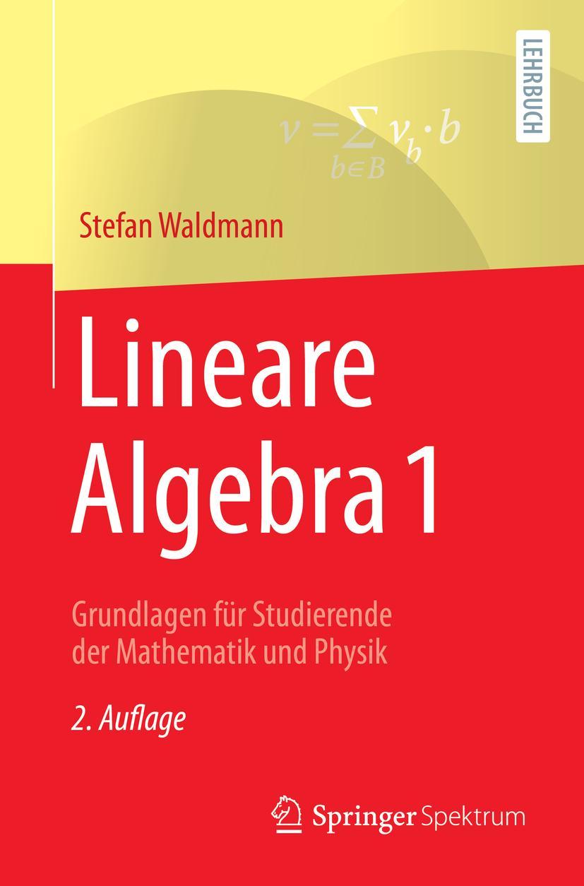 Vorderes Coverbild Lineare Algebra 1