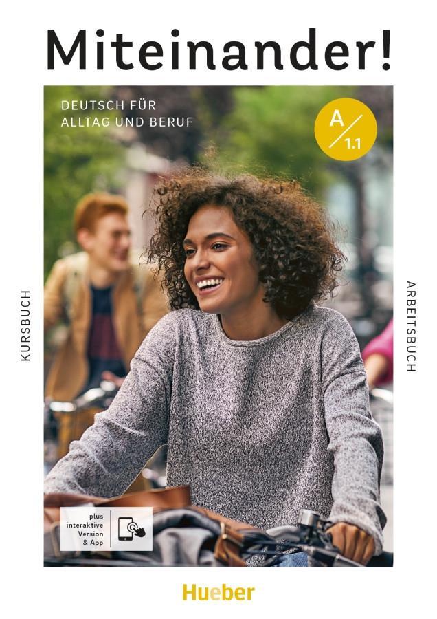 Vorderes Coverbild Miteinander! Deutsch für Alltag und Beruf A1.1. Kurs- und Arbeitsbuch plus interaktive Version