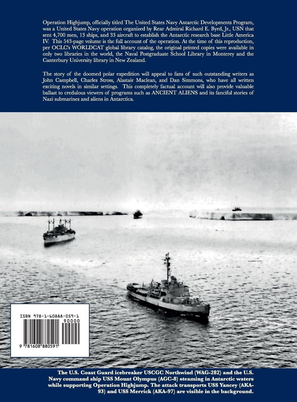 Rückseitencover Report of Operation HighJump