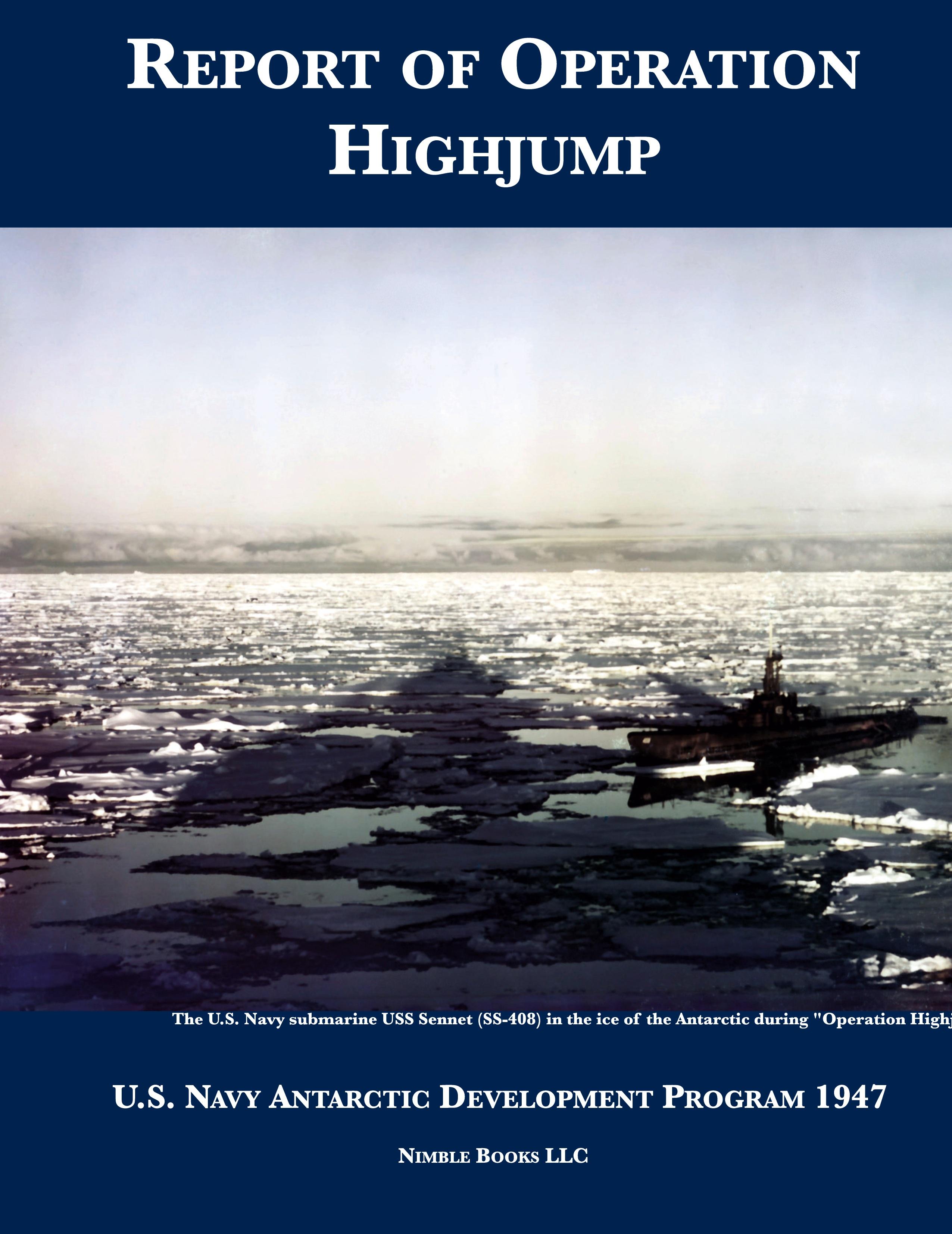 Vorderes Coverbild Report of Operation HighJump