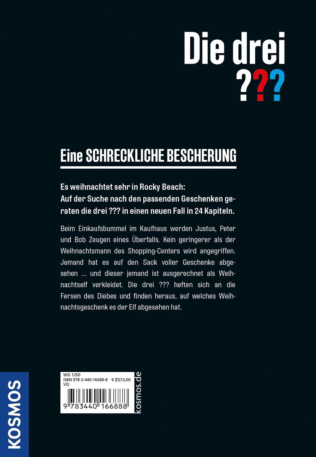 Beispielinhalt (Bild) Die drei ??? Eine schreckliche Bescherung