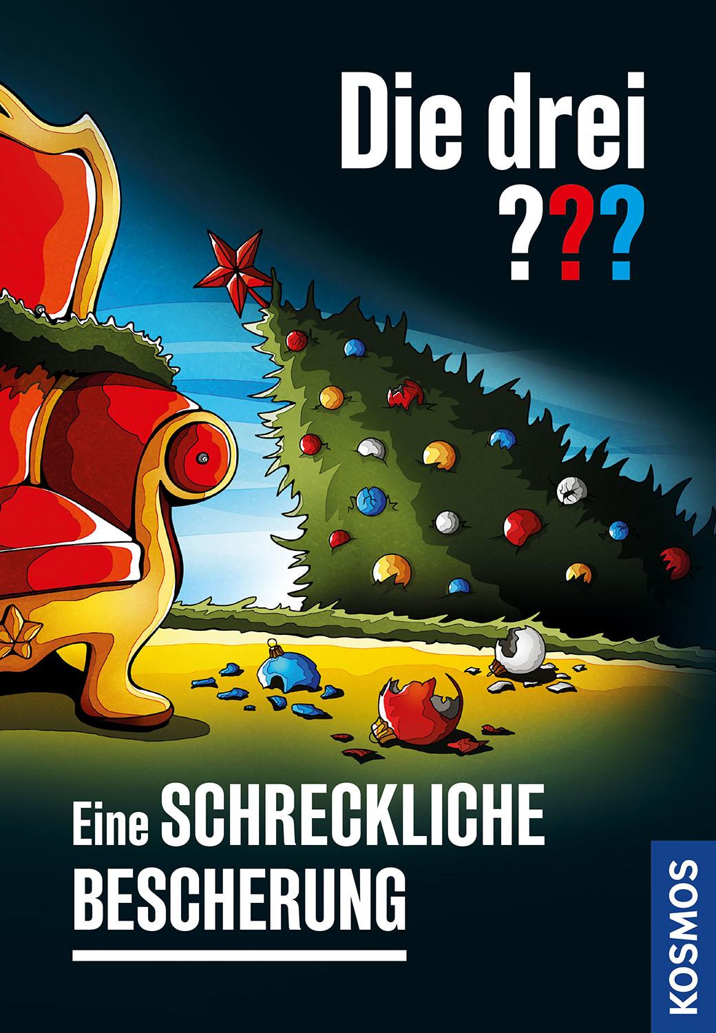 Vorderes Coverbild Die drei ??? Eine schreckliche Bescherung