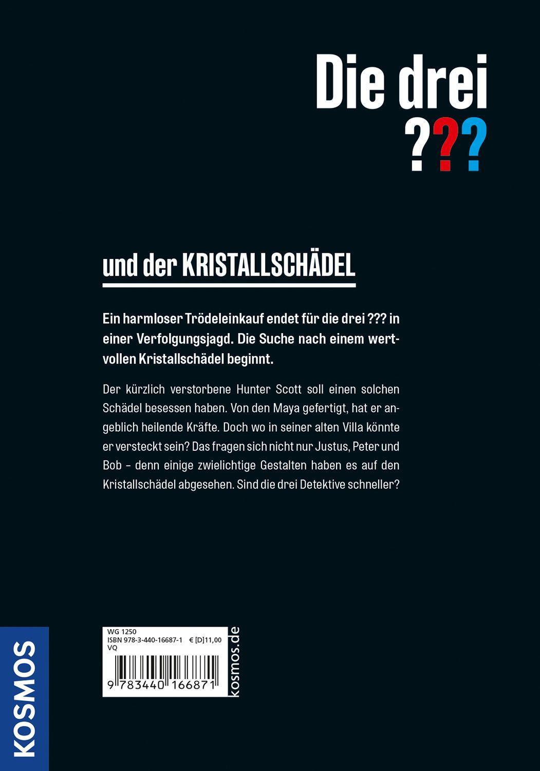 Beispielinhalt (Bild) Die drei ??? und der Kristallschädel (drei Fragezeichen)