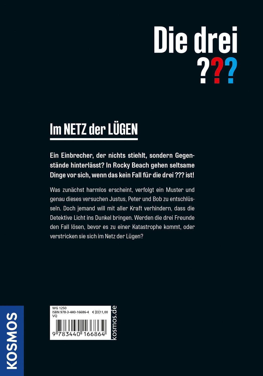 Beispielinhalt (Bild) Die drei ??? Im Netz der Lügen (drei Fragezeichen)