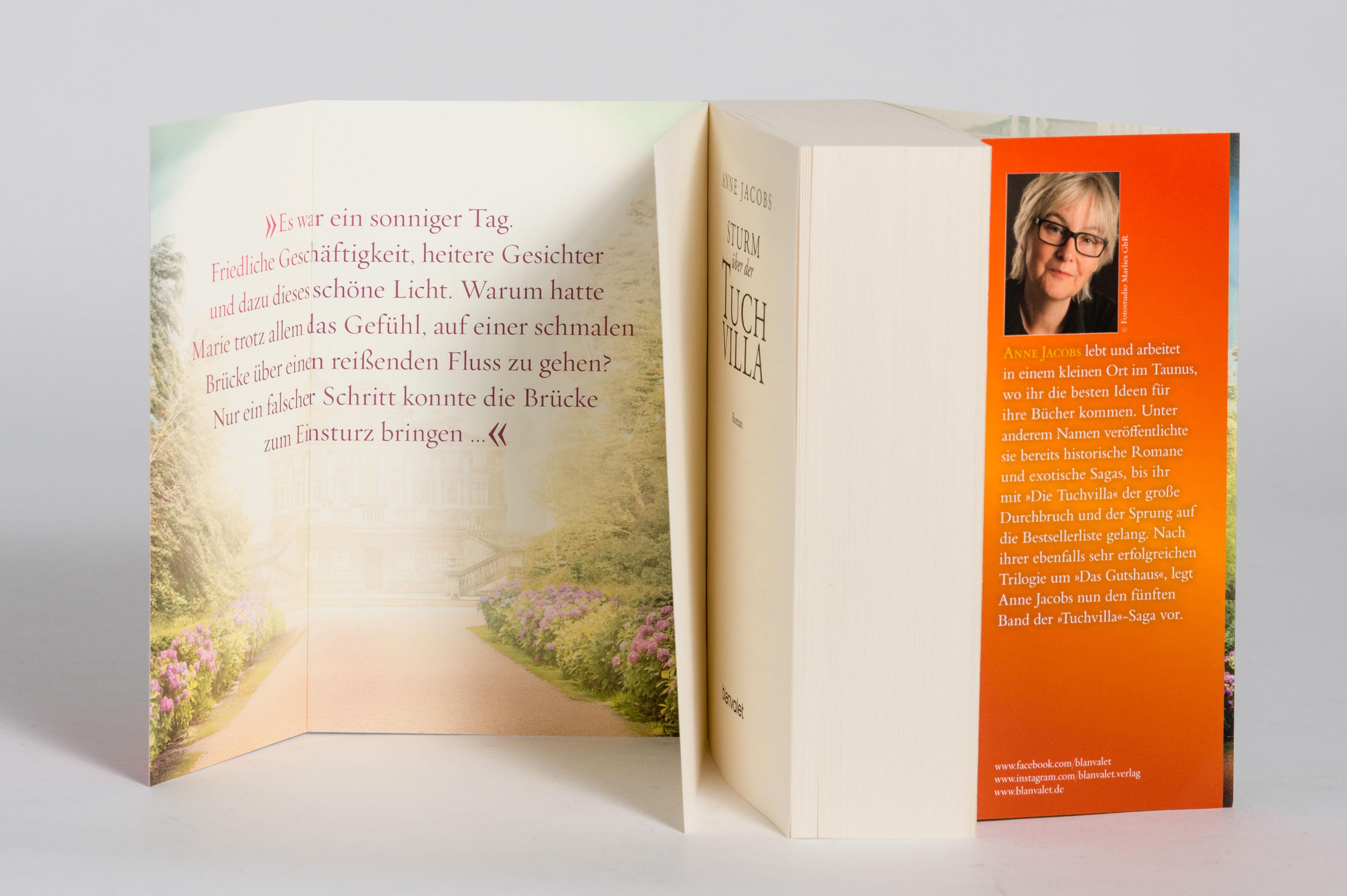 Beispielinhalt (Bild) Sturm über der Tuchvilla