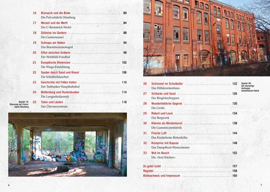 Beispielinhalt (Bild) Lost & Dark Places Hamburg