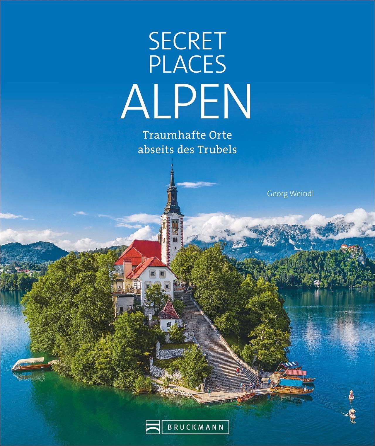 Vorderes Coverbild Secret Places Alpen