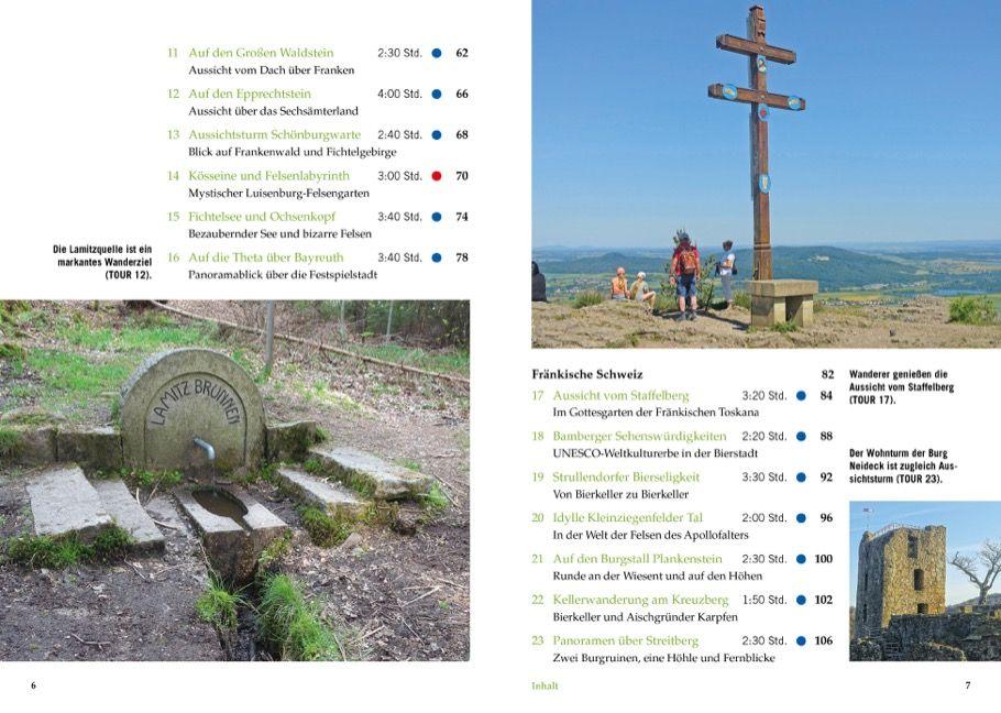 Beispielinhalt (Bild) Wandergenuss Oberfranken und Fränkische Schweiz