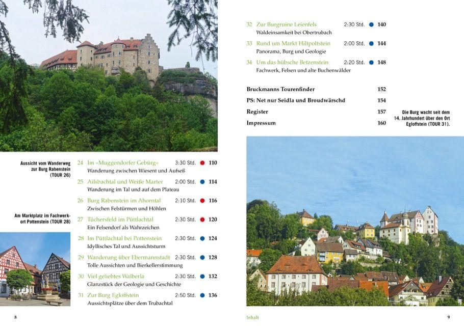 Beispielinhalt (Bild) Wandergenuss Oberfranken und Fränkische Schweiz