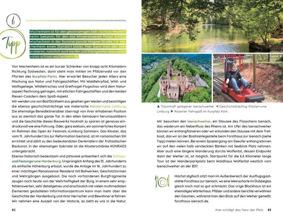 Beispielinhalt (Bild) Wochenend und Wohnmobil - Kleine Auszeiten in der Pfalz