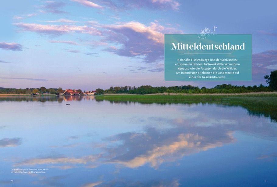 Beispielinhalt (Bild) Bruckmann Radführer - Das Radreisebuch Deutschland