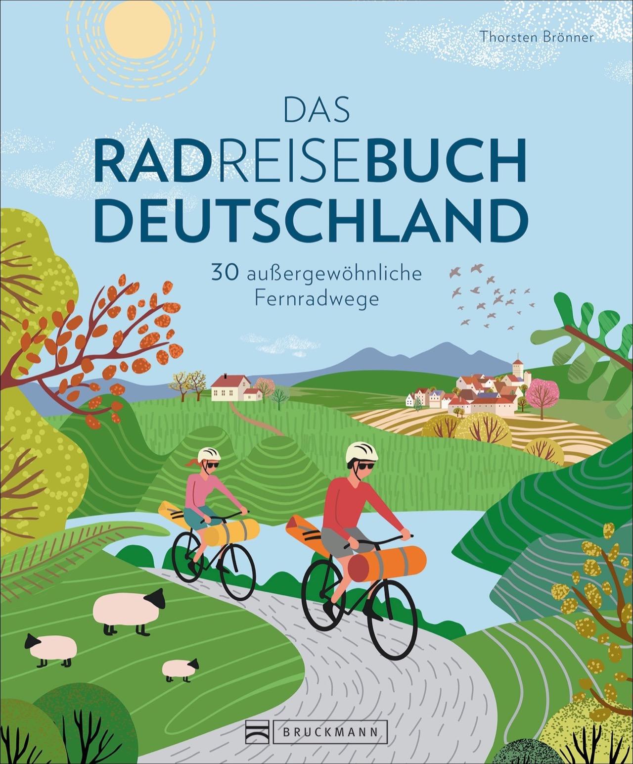 Vorderes Coverbild Bruckmann Radführer - Das Radreisebuch Deutschland