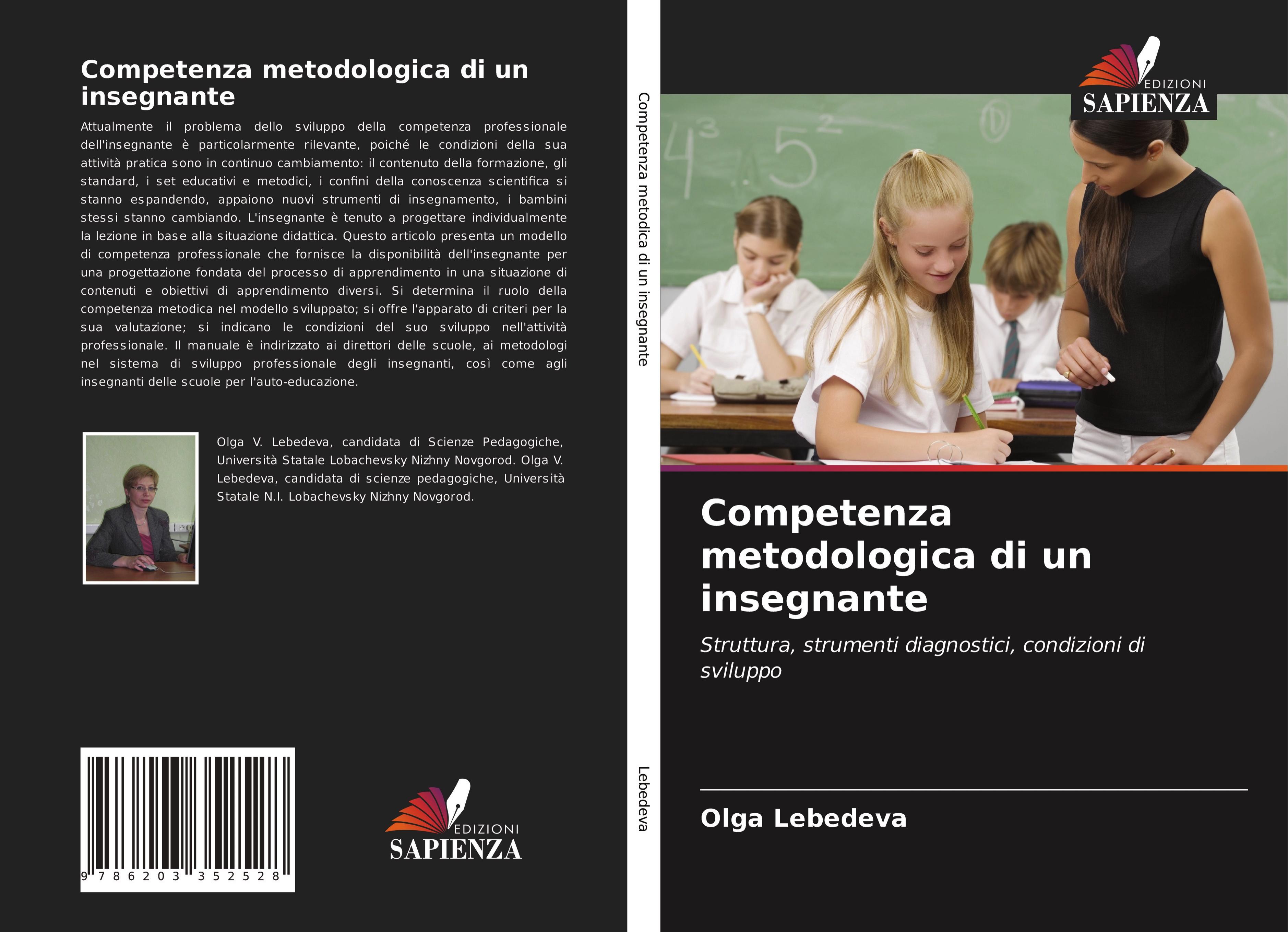 Vorderes Coverbild Competenza metodologica di un insegnante