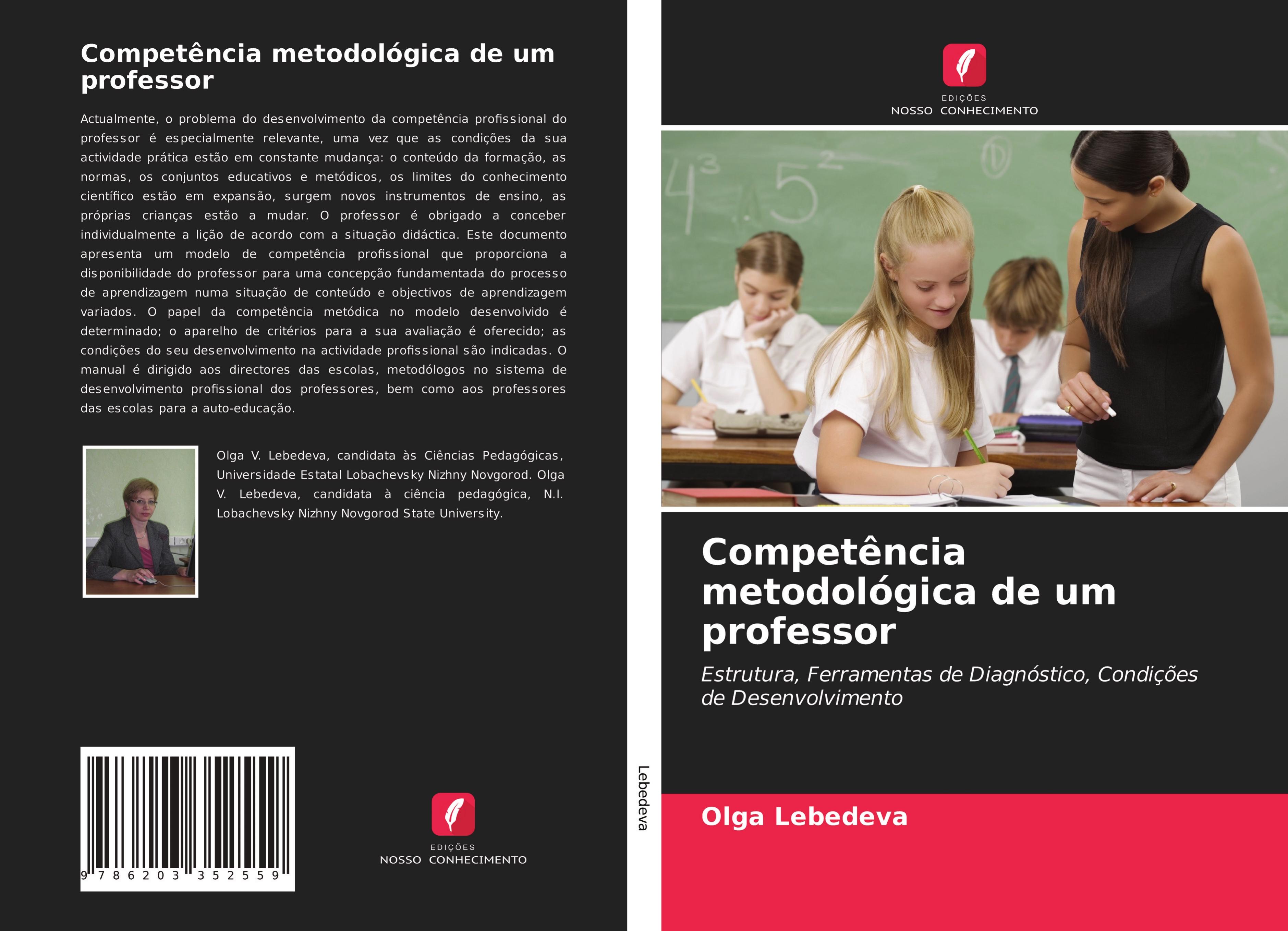 Vorderes Coverbild Competência metodológica de um professor