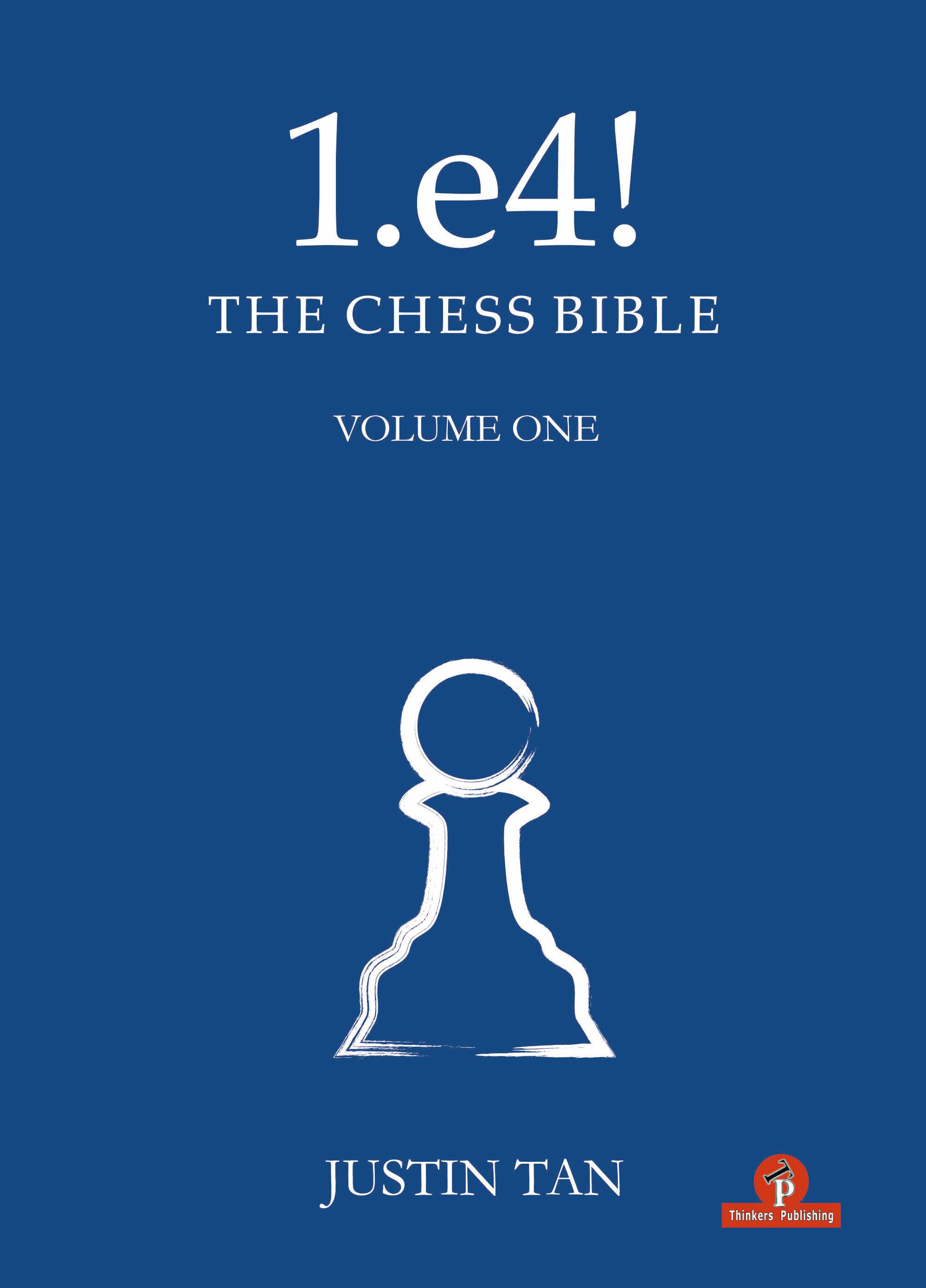 Vorderes Coverbild 1.E4! the Chess Bible