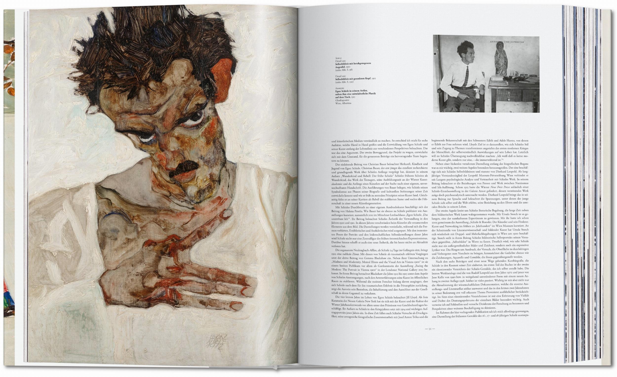 Beispielinhalt (Bild) Egon Schiele. Sämtliche Gemälde 1909-1918