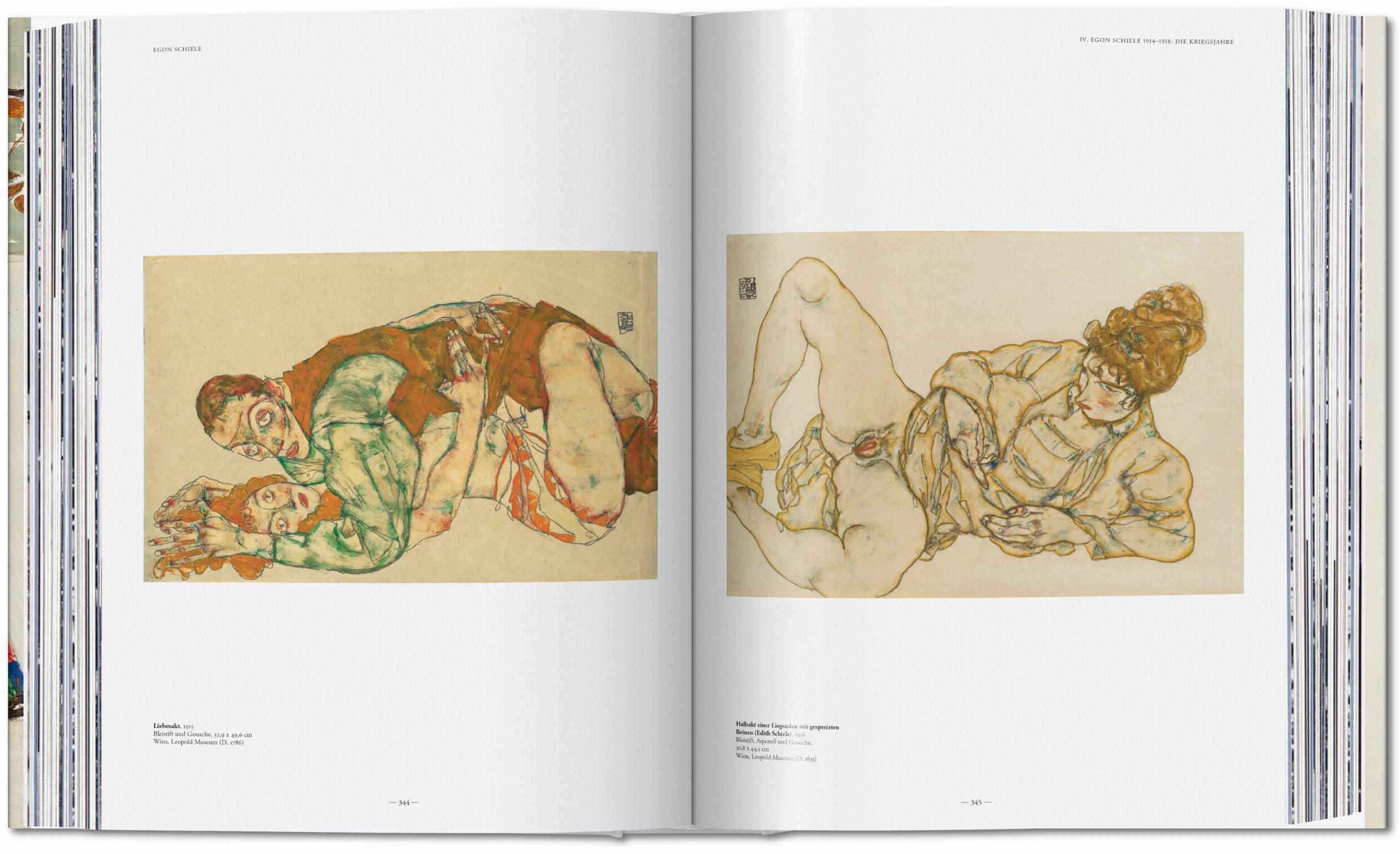 Beispielinhalt (Bild) Egon Schiele. Sämtliche Gemälde 1909-1918