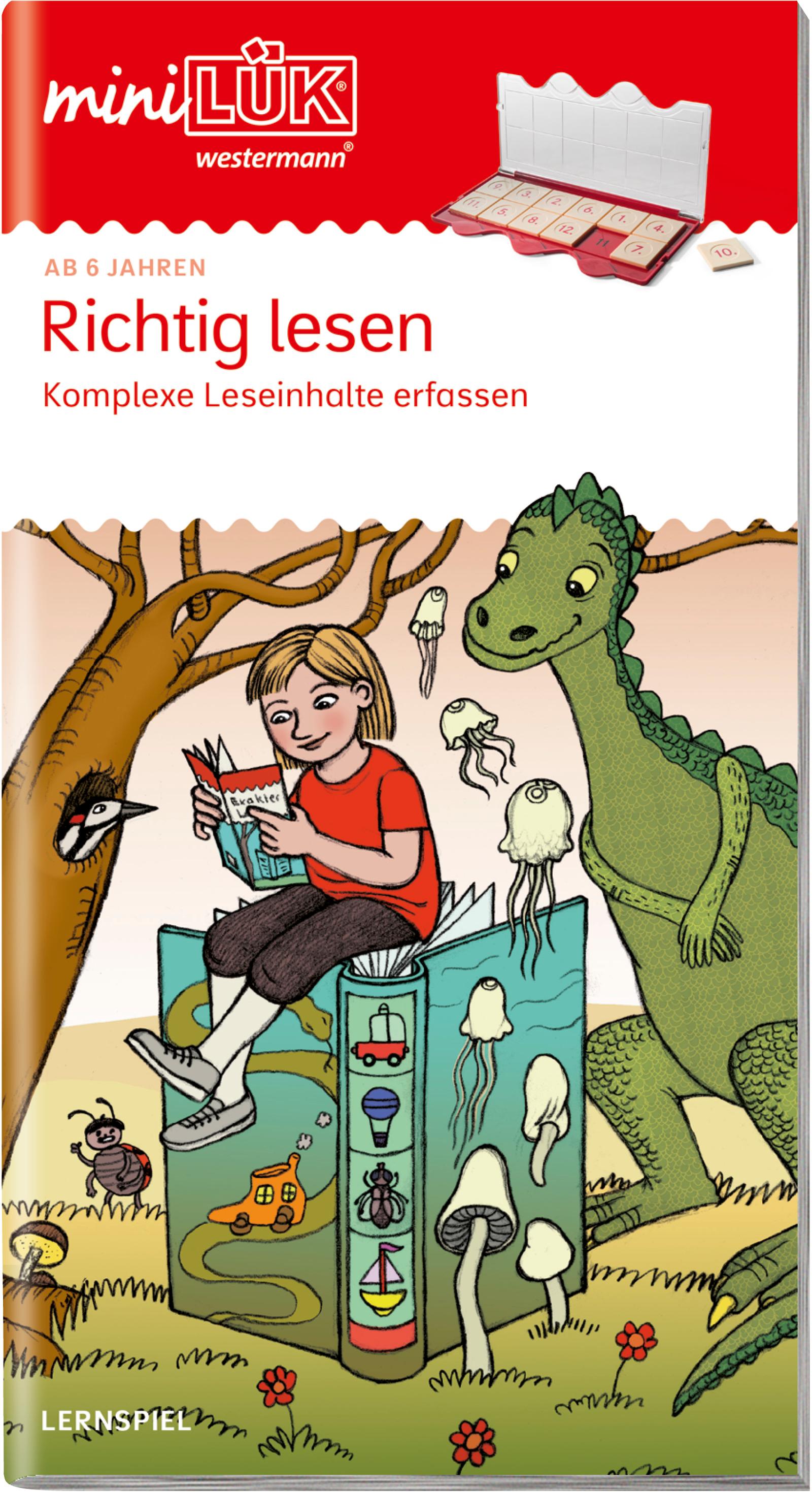 Vorderes Coverbild miniLÜK. Deutsch. Exaktes lesen. 1./2. Klasse: Verstehendes Lesen