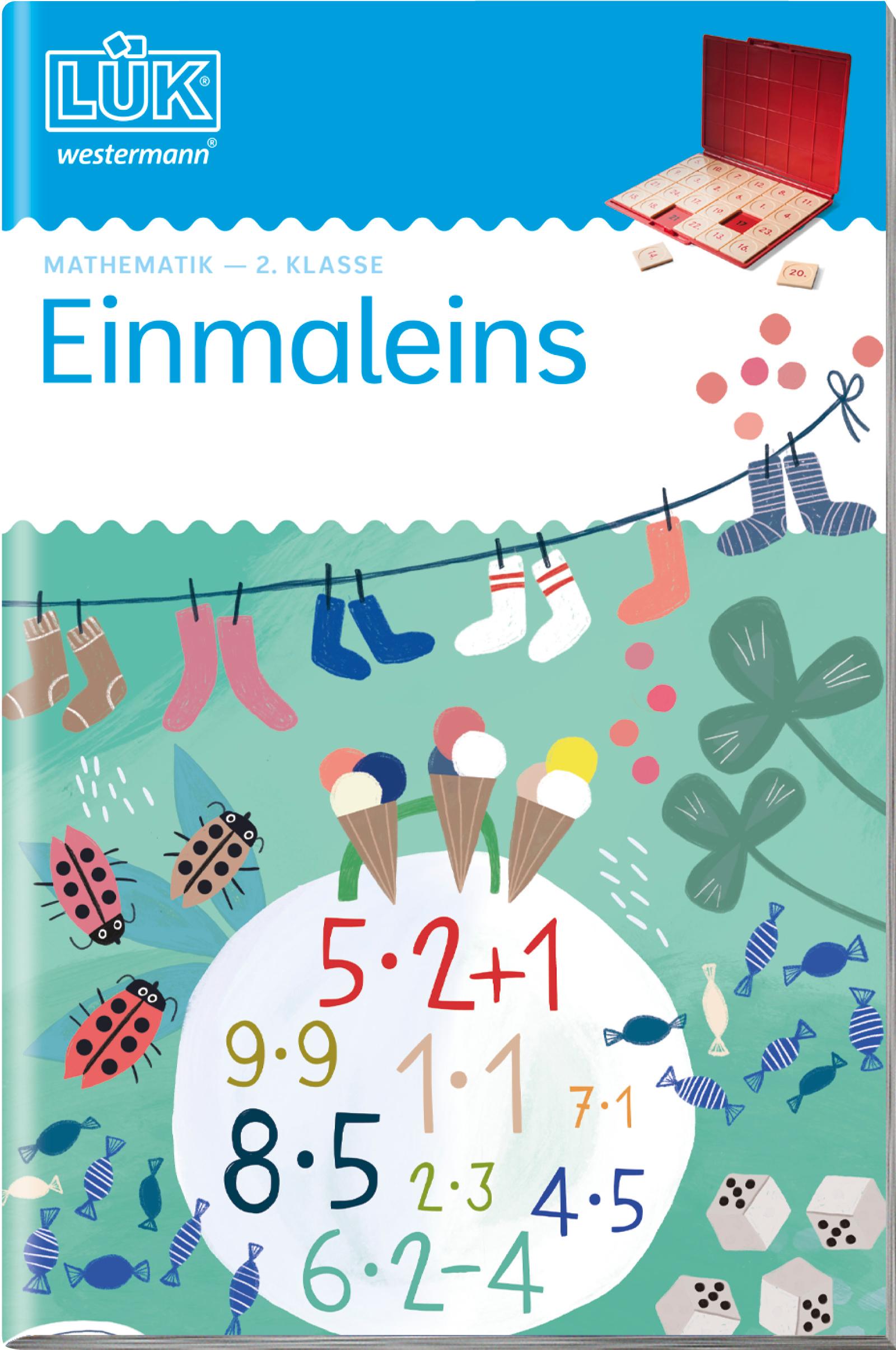 Vorderes Coverbild LÜK. Mathematik. Einmaleins. 2. Klasse