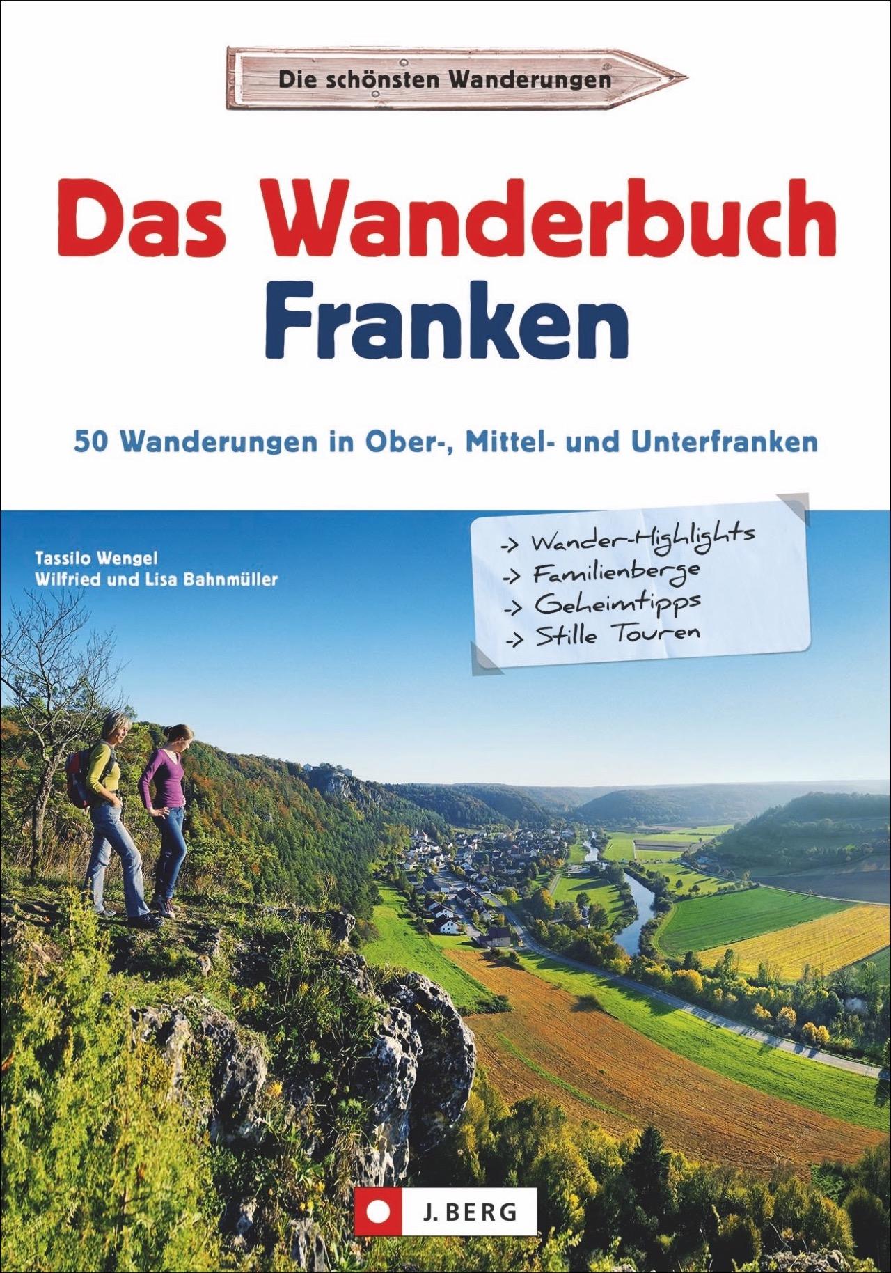 Vorderes Coverbild Das Wanderbuch Franken