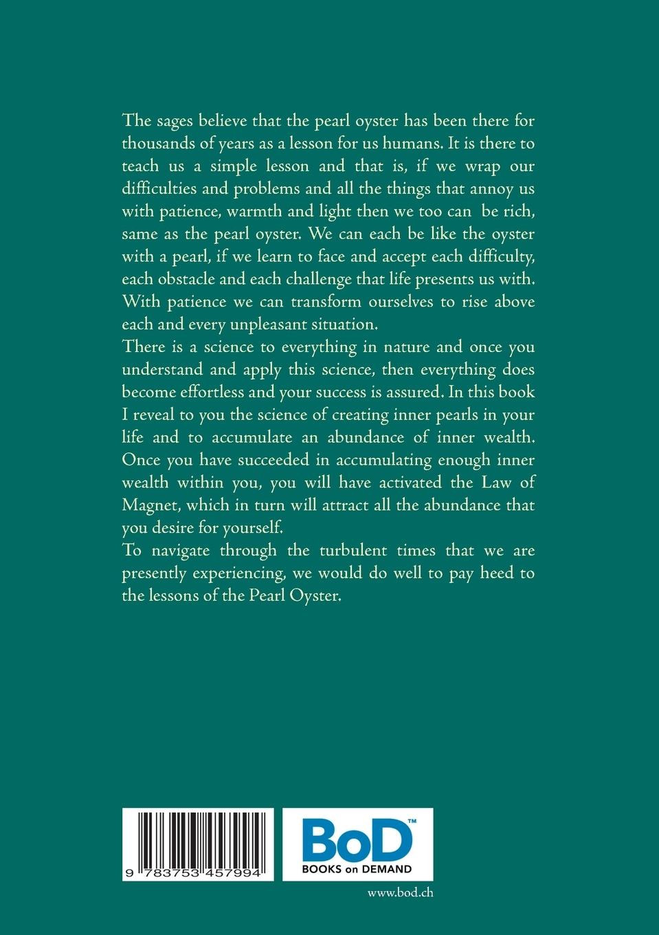 Rückseitencover How to be a Pearl Oyster