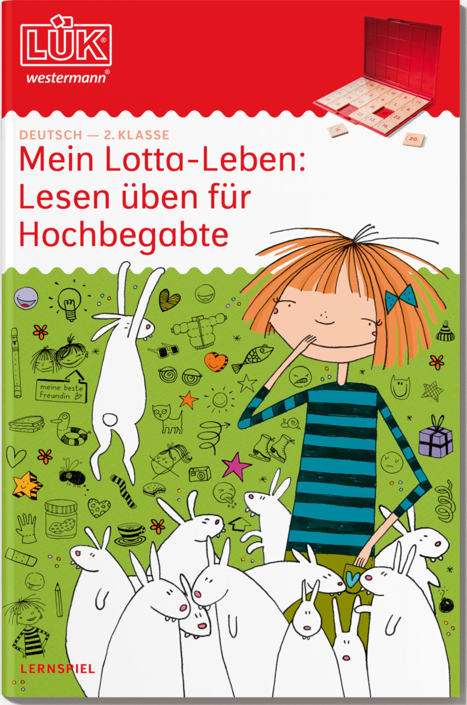 Vorderes Coverbild LÜK. Deutsch. Lotta Deutsch. 2. Klasse