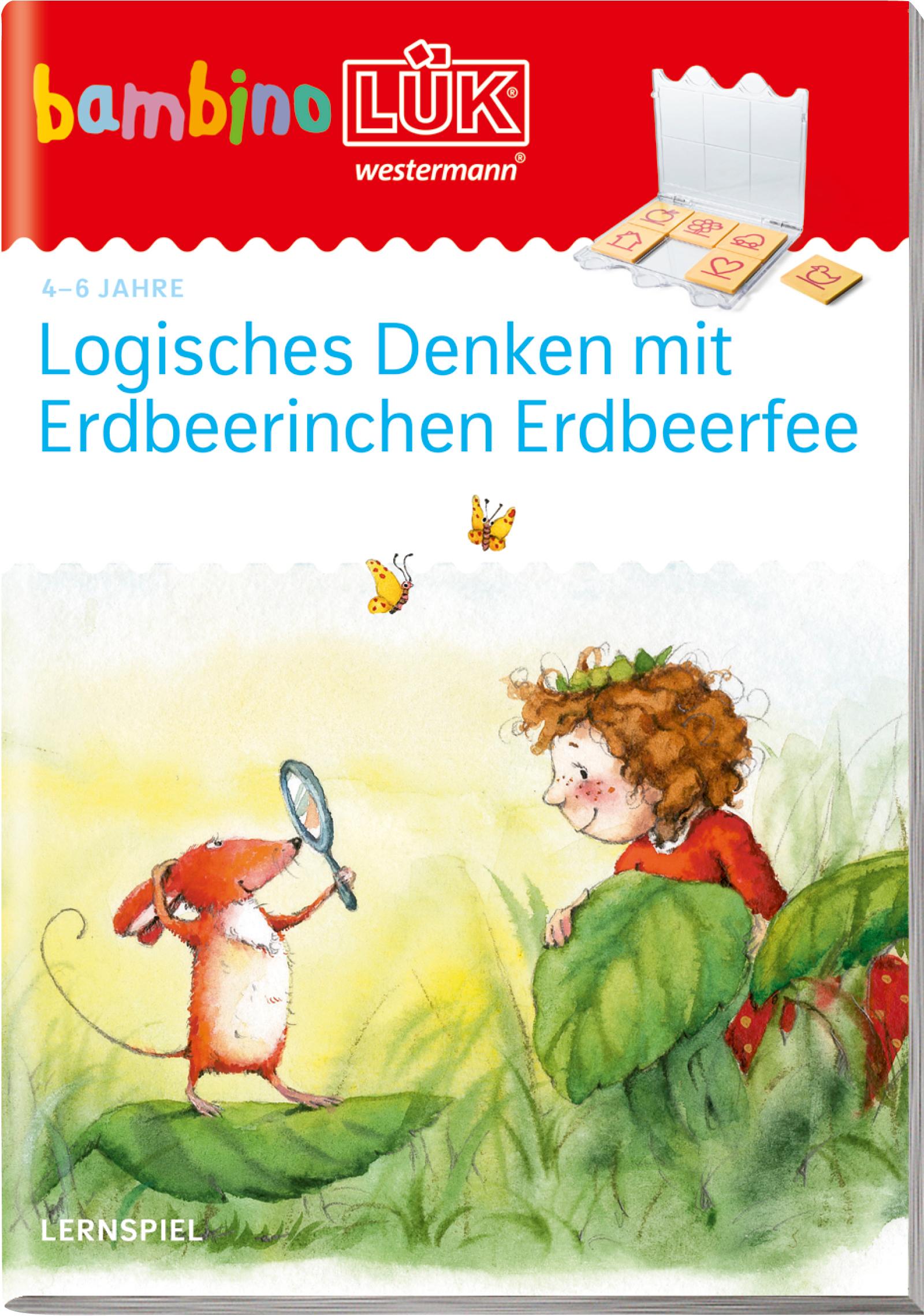 Vorderes Coverbild bambinoLÜK. Logisches Denken mit Erdbeerinchen. 4/5/6 Jahre