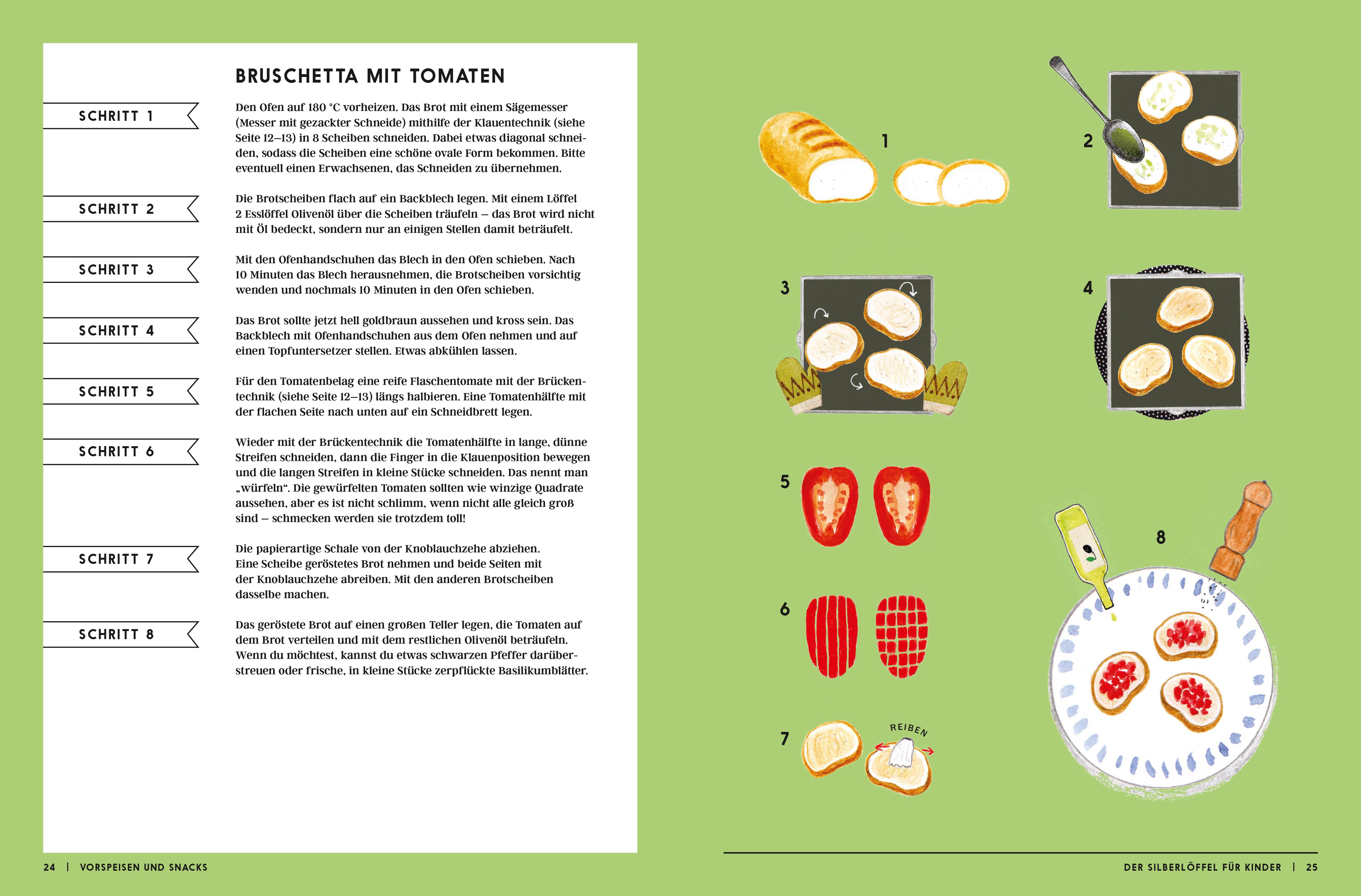 Beispielinhalt (Bild) Der Silberlöffel für Kinder