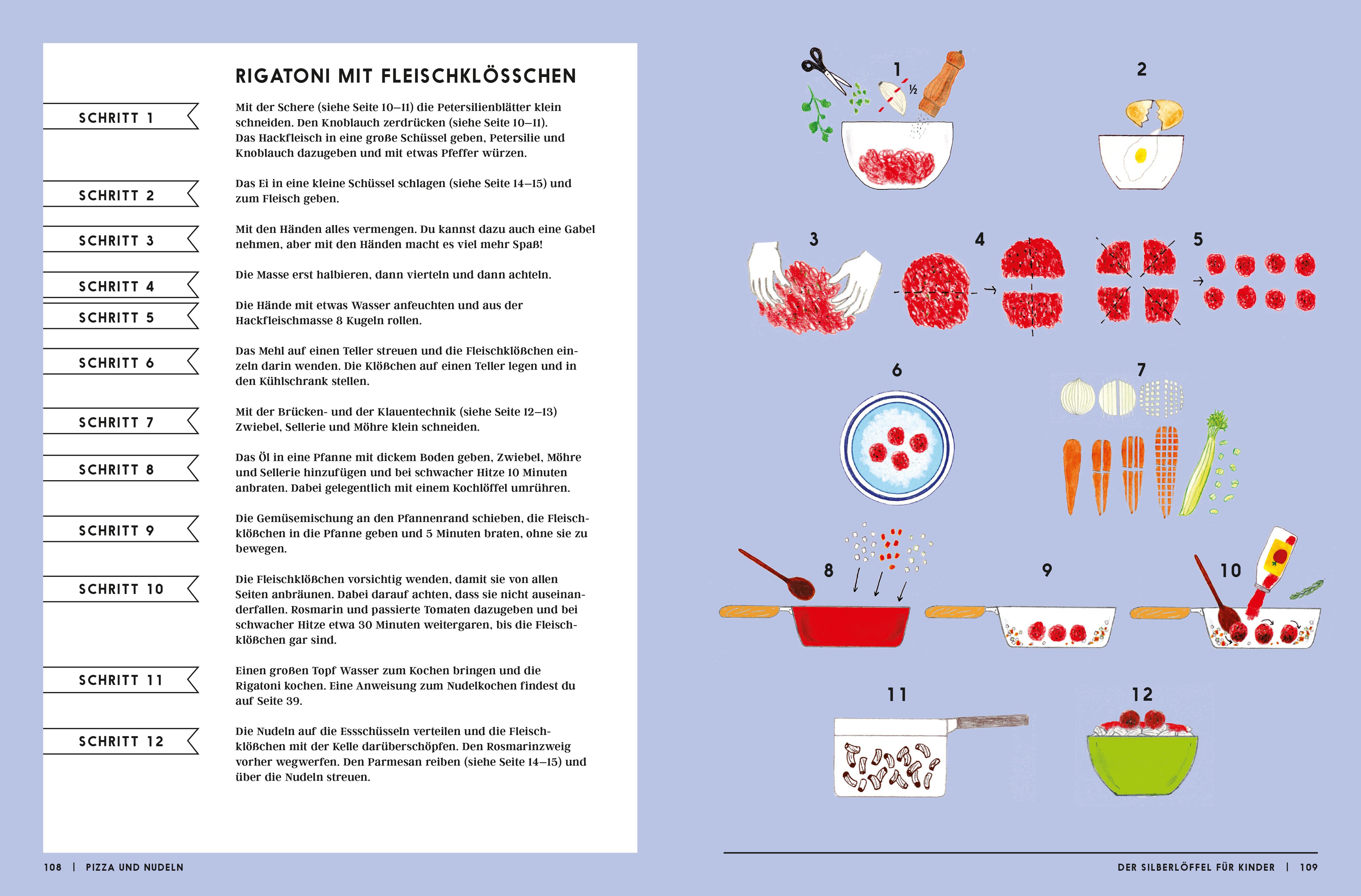 Beispielinhalt (Bild) Der Silberlöffel für Kinder