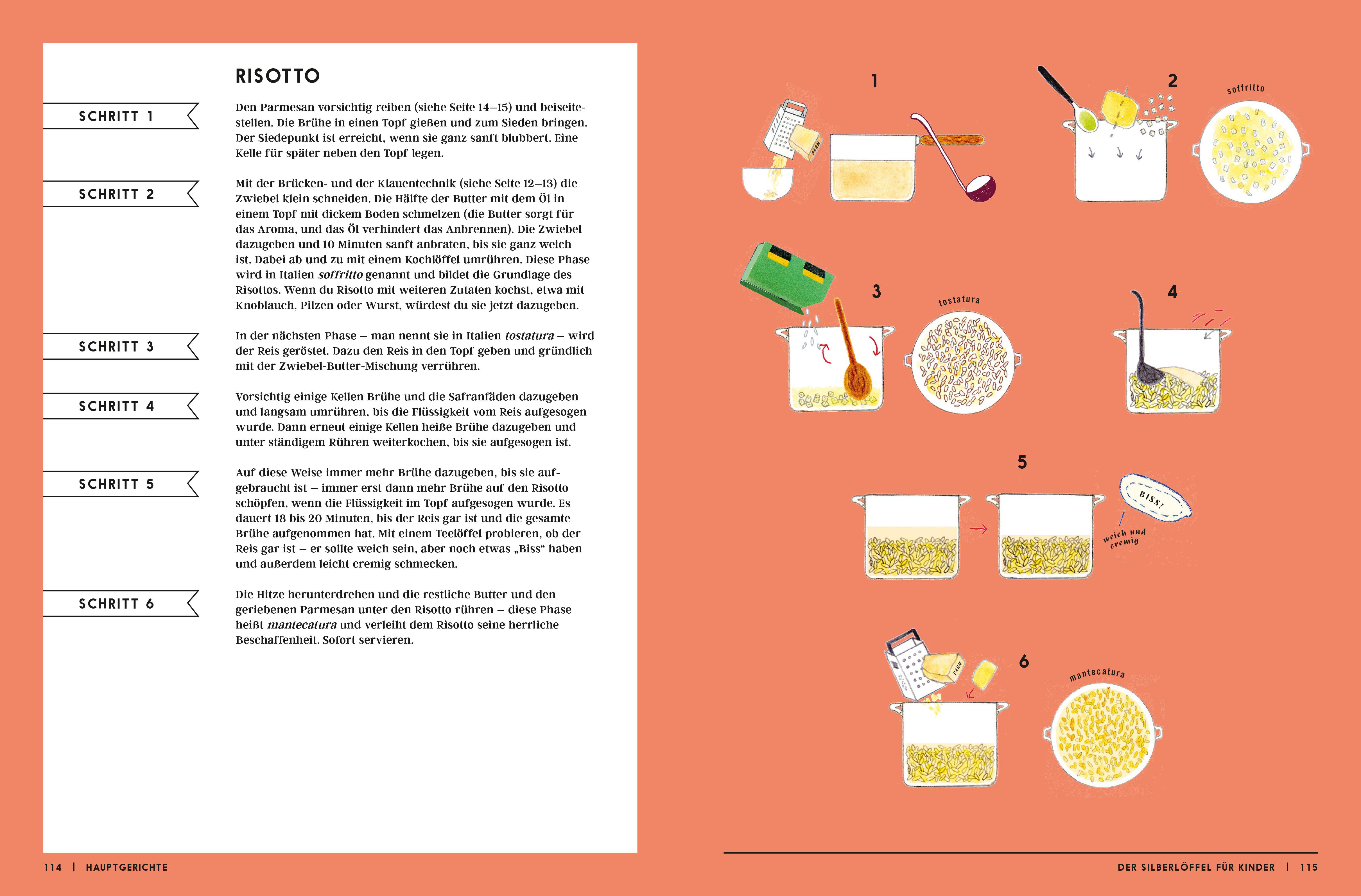 Beispielinhalt (Bild) Der Silberlöffel für Kinder