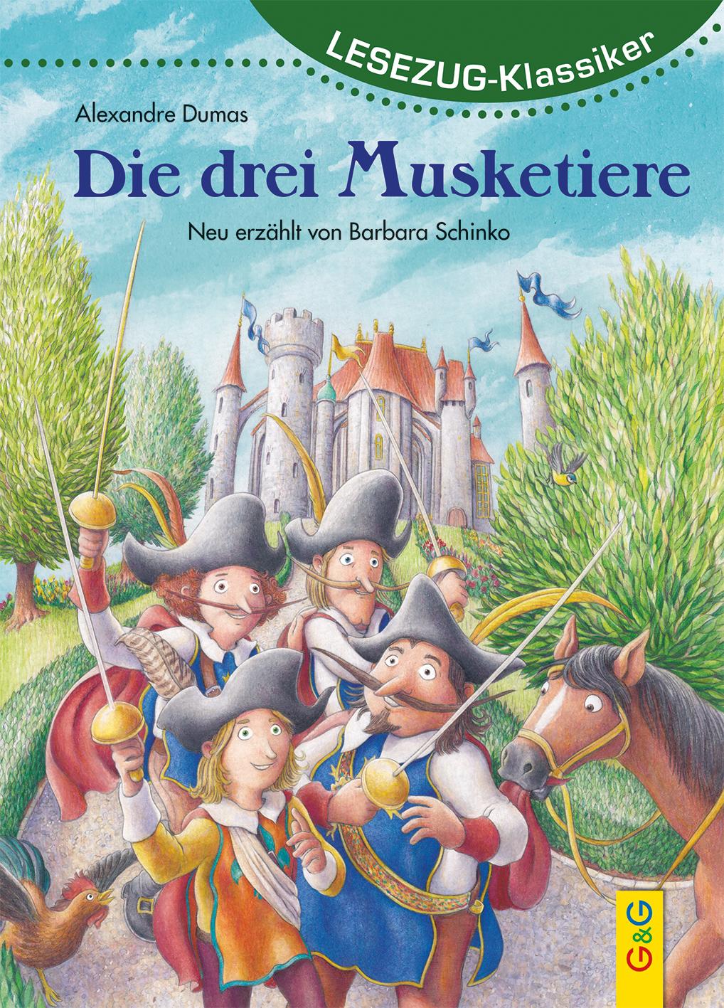 Vorderes Coverbild LESEZUG/Klassiker: Die drei Musketiere