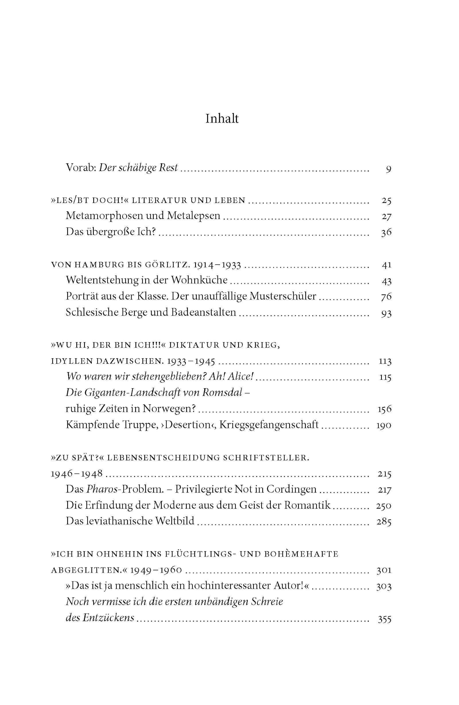 Beispielinhalt (Bild) Arno Schmidt