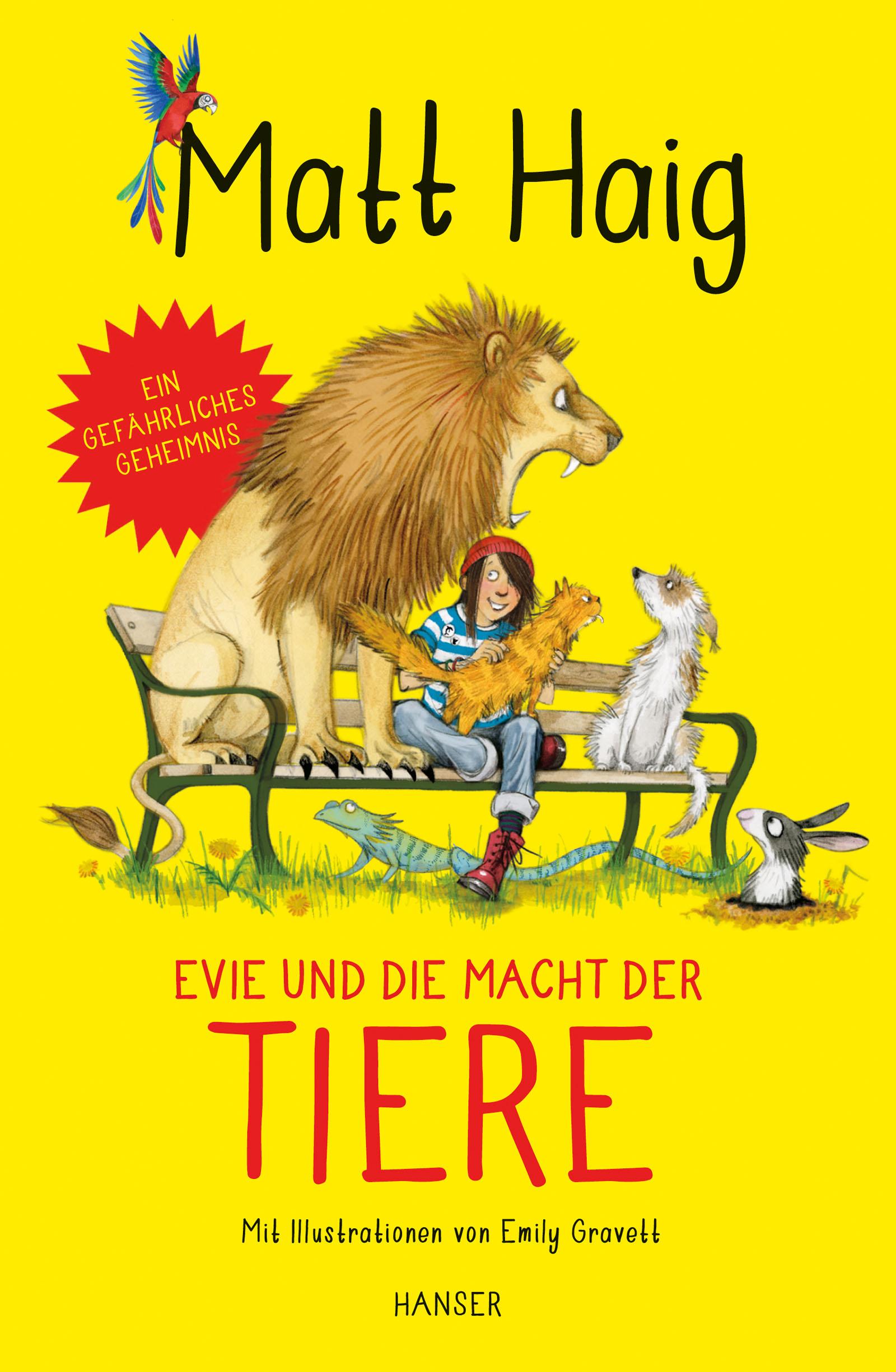 Vorderes Coverbild Evie und die Macht der Tiere