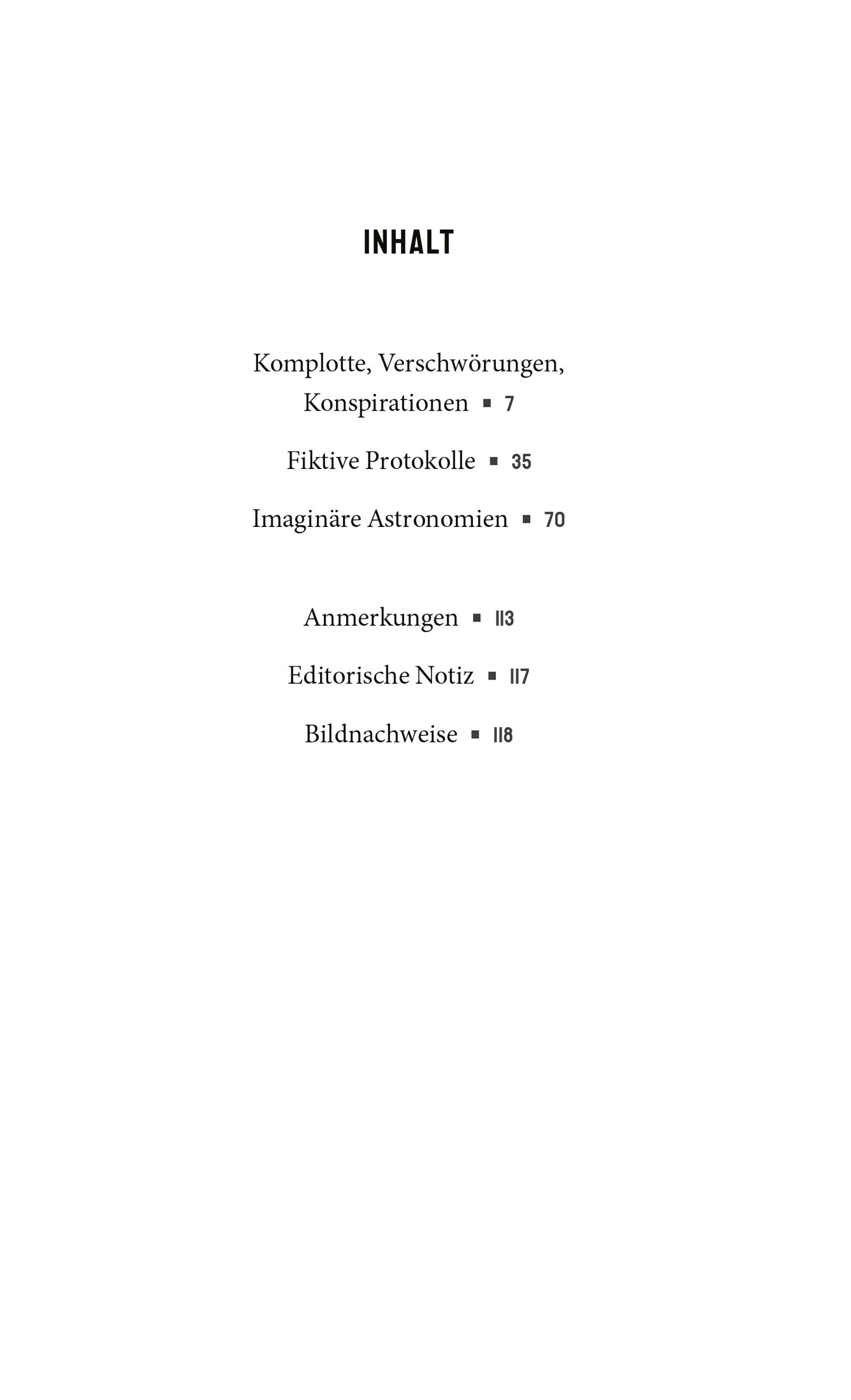 Beispielinhalt (Bild) Verschwörungen
