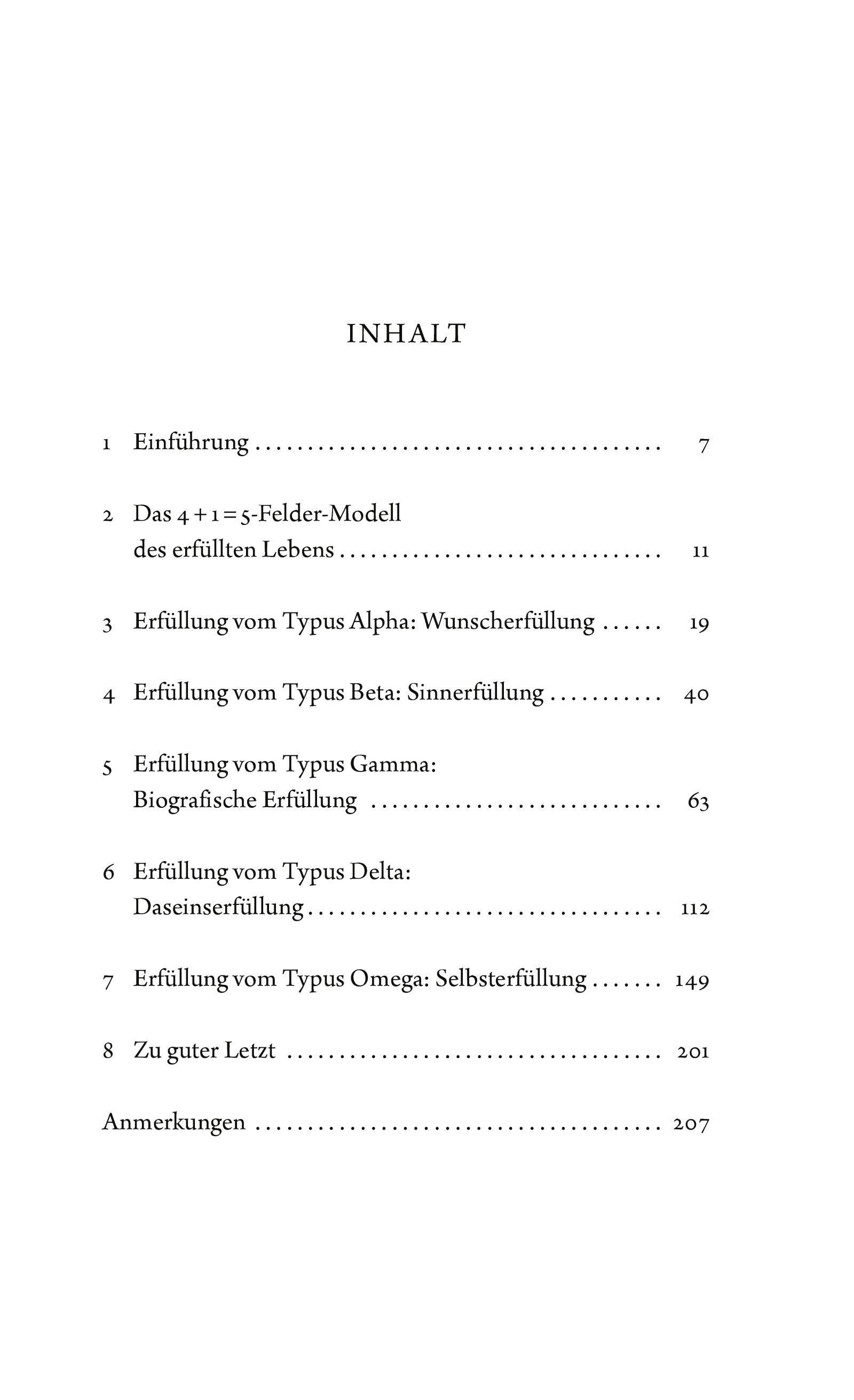 Beispielinhalt (Bild) Erfülltes Leben