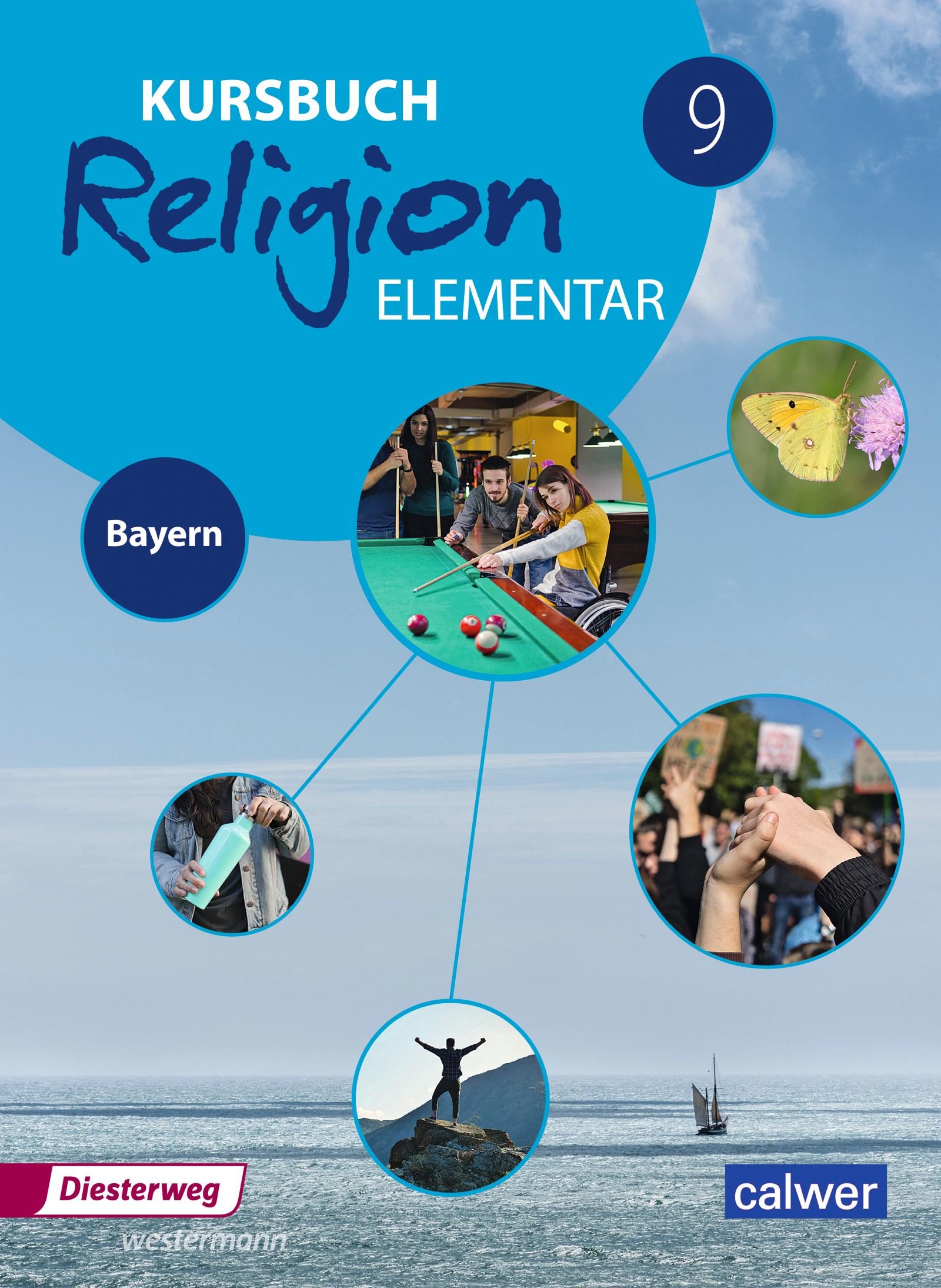 Vorderes Coverbild Kursbuch Religion Elementar 9. Schulbuch. Bayern