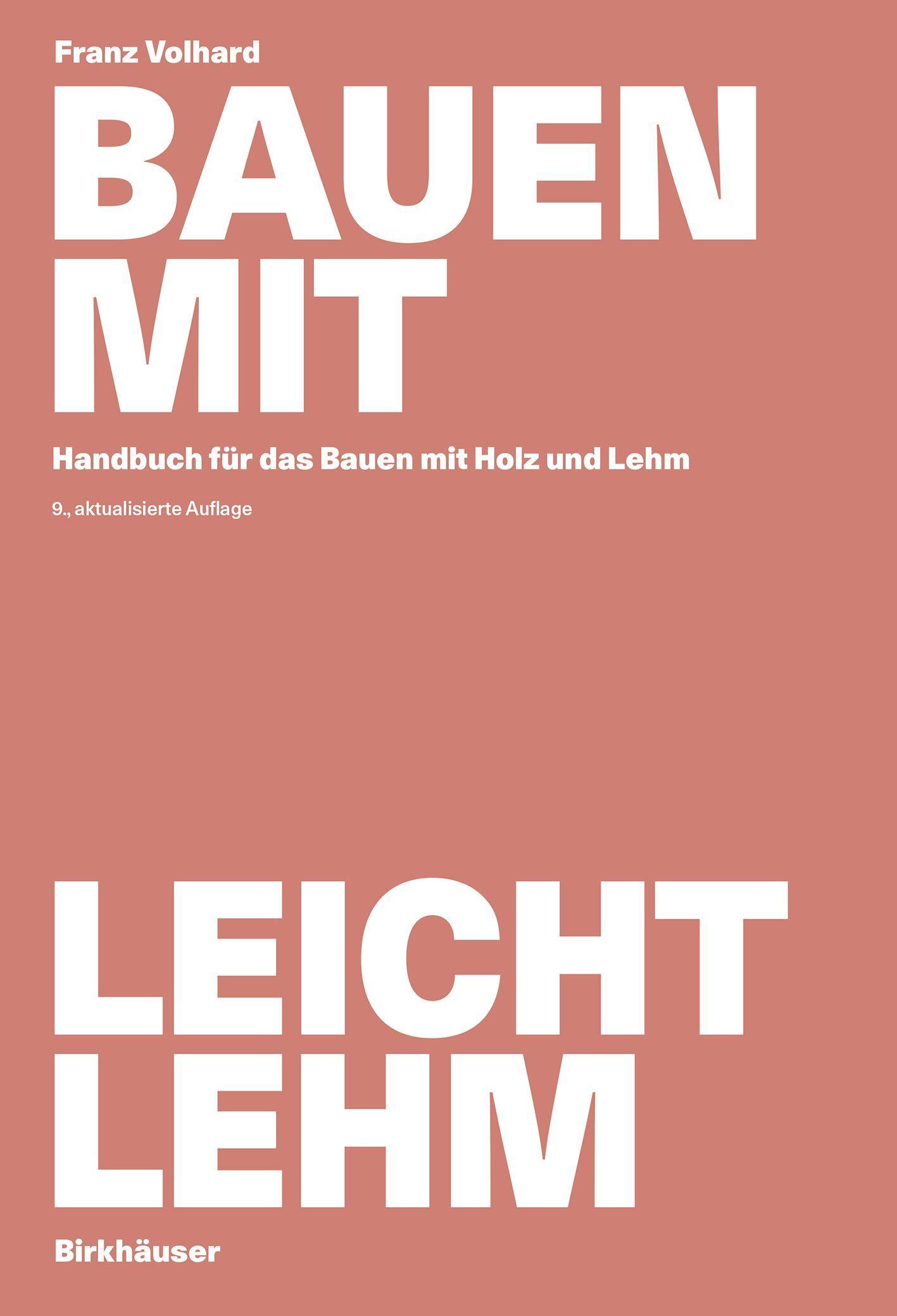 Vorderes Coverbild Bauen mit Leichtlehm