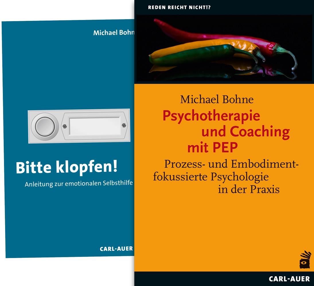 Vorderes Coverbild Psychotherapie und Coaching mit PEP/Bitte klopfen!