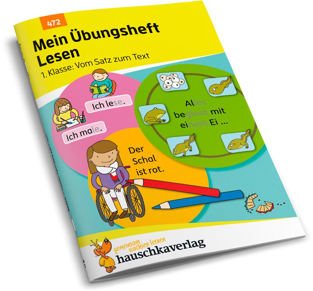 Beispielinhalt (Bild) Mein Übungsheft Lesen 1. Klasse - Vom Satz zum Text